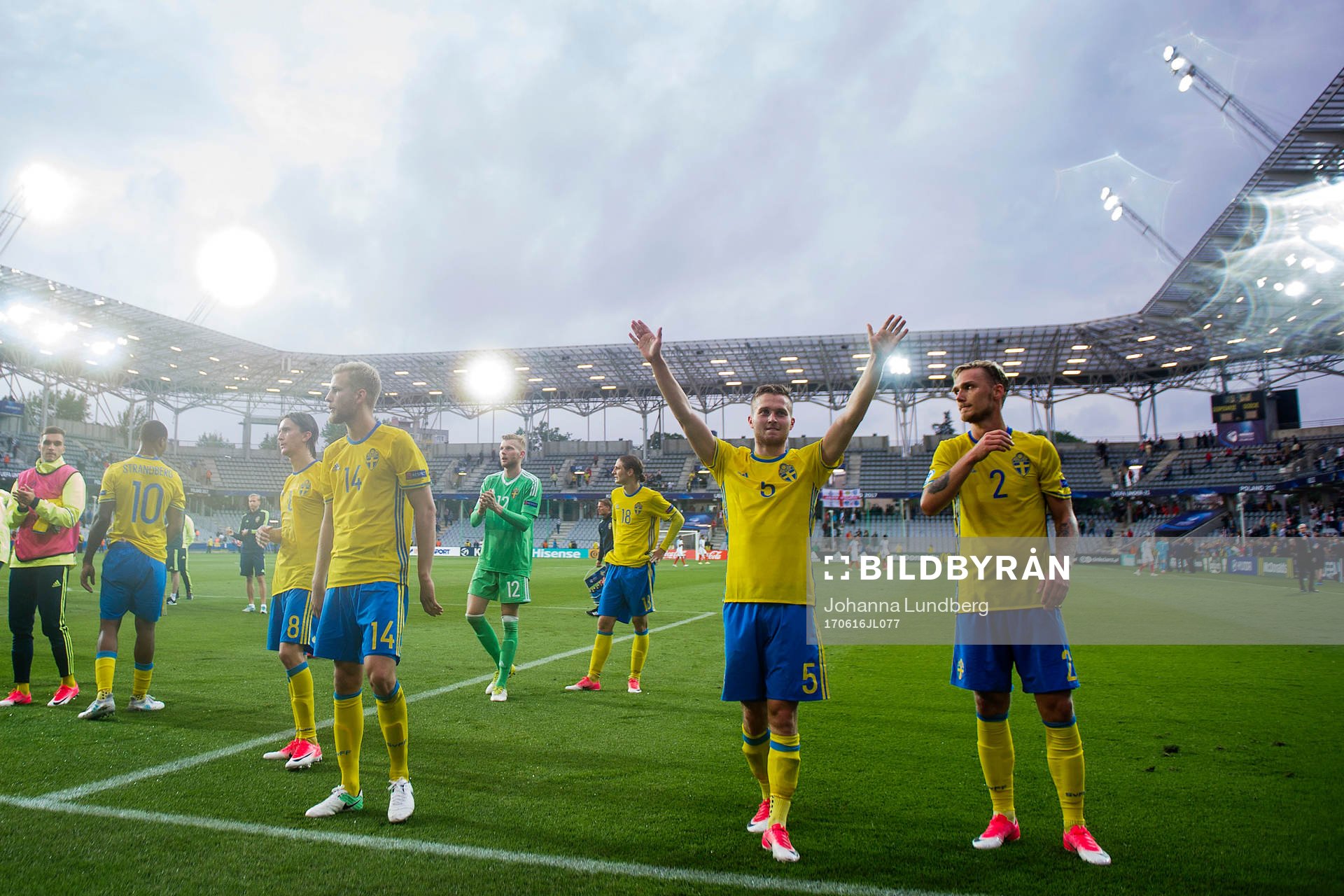 Sveriges Filip Dagerstål, Adam Lundqvist och Linus