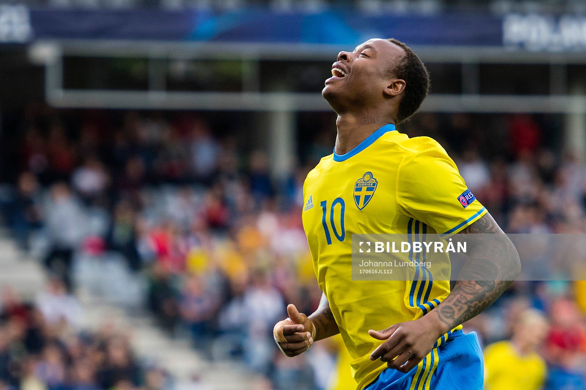 Sveriges Carlos Strandberg deppar