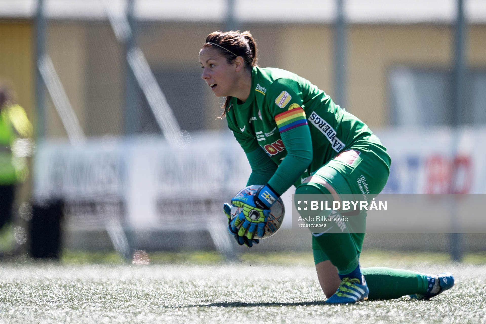 Örebros målvakt Carola Söberg