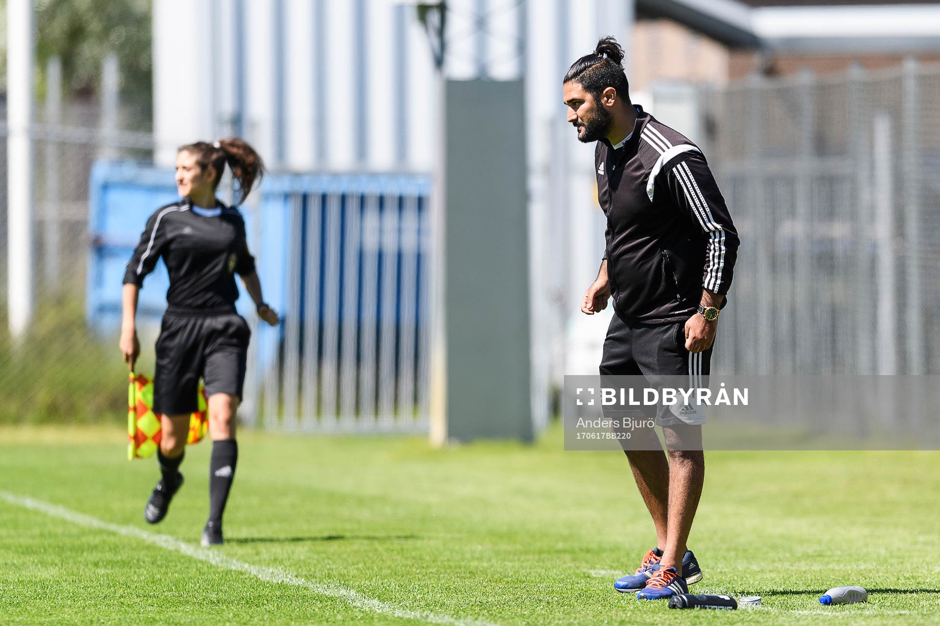Eskilsminnes tränare Ashkan Esfandi