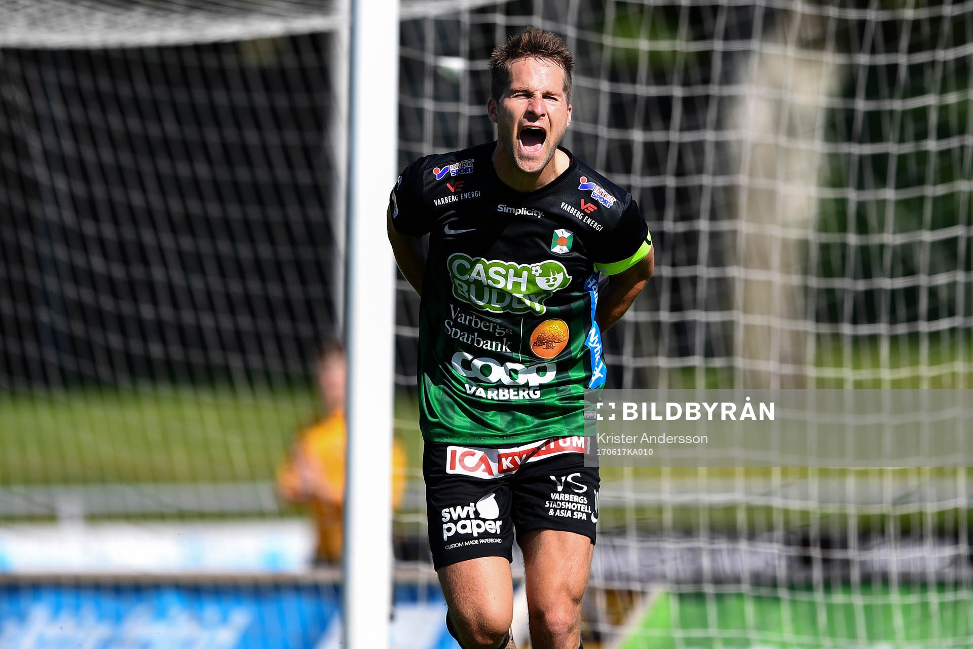 Varbergs Gabriel Altemark-Vanneryr reagerar