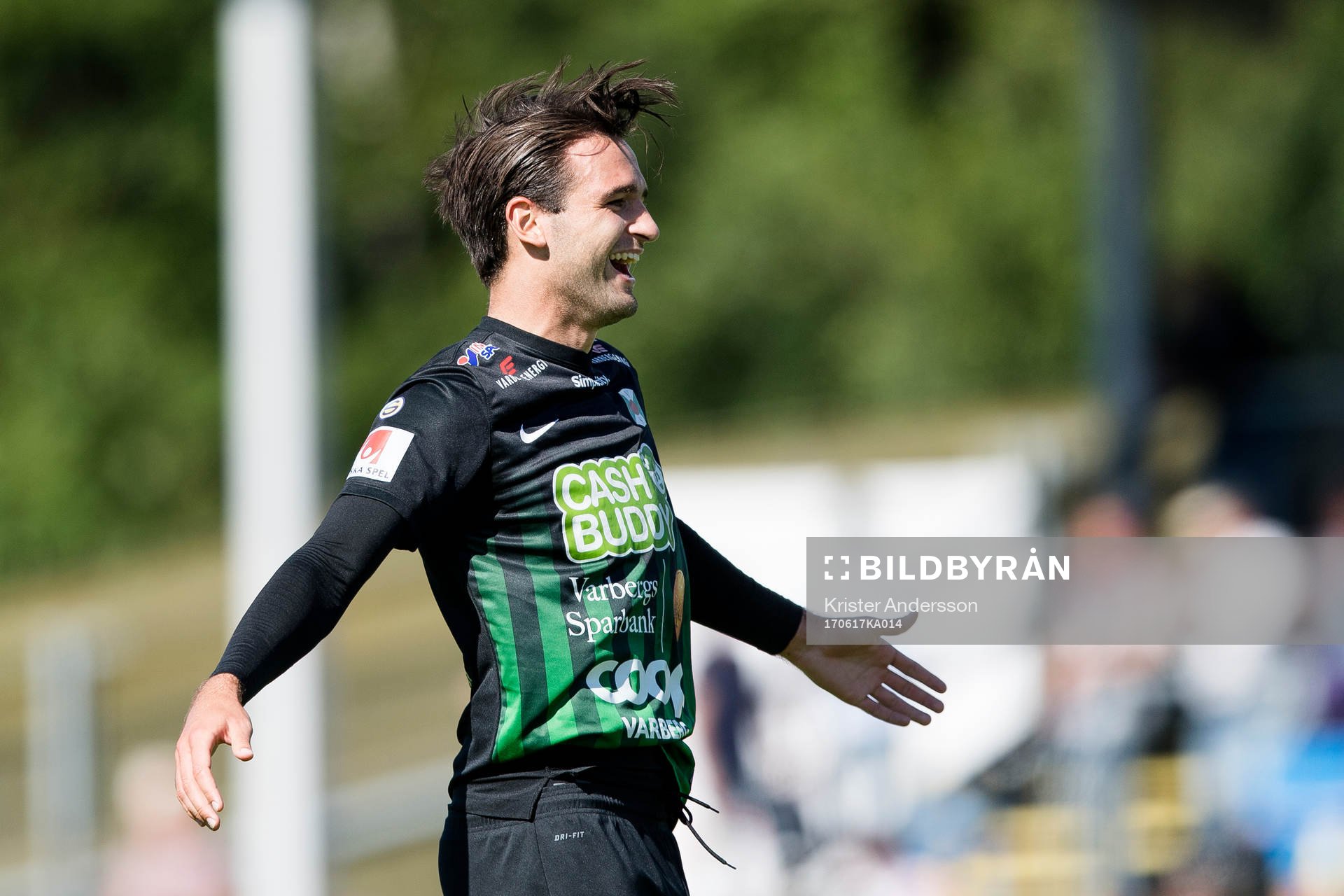 Varbergs Oliver Stanisic jublar