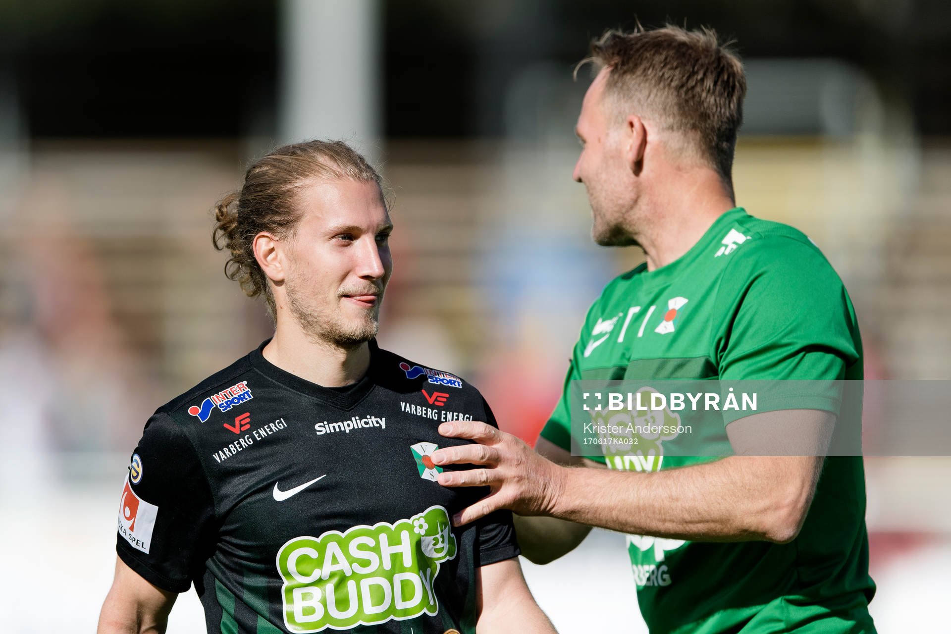 Varbergs Oliver Silverholt jublar