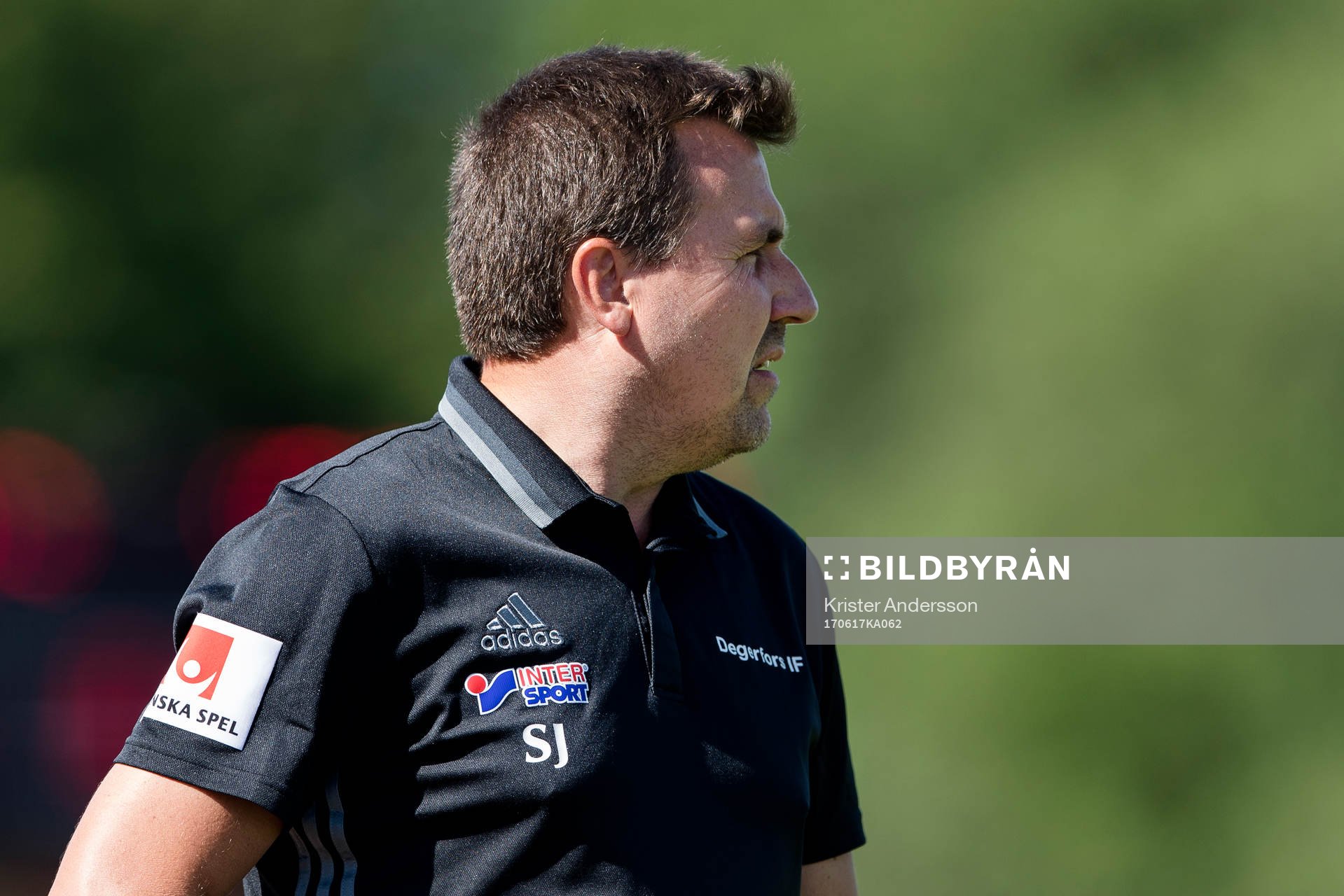 Degerfors tränare Stefan Jacobsson