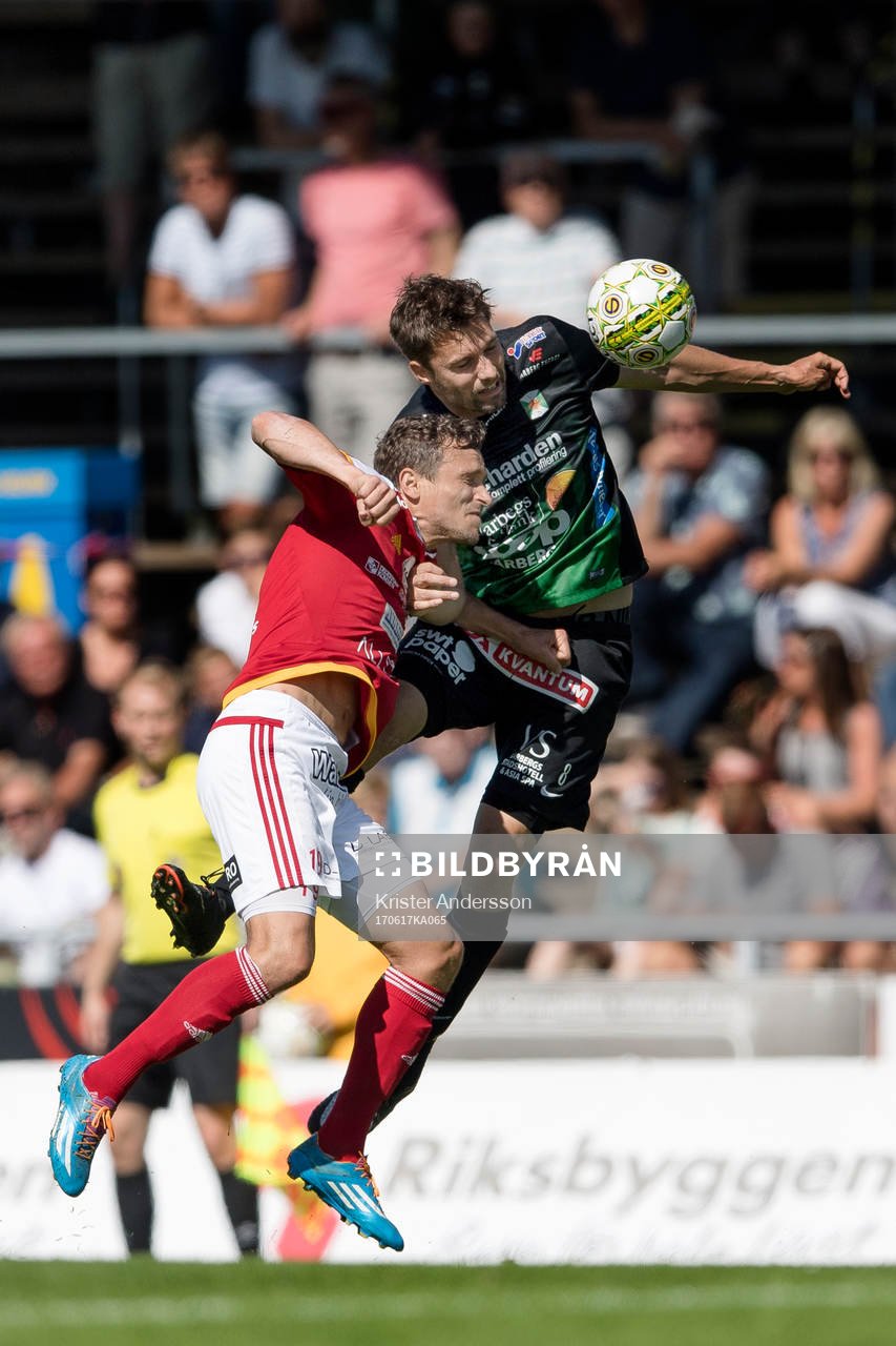 Degerfors Shpetim Hasani och Varbergs Peter Nyström