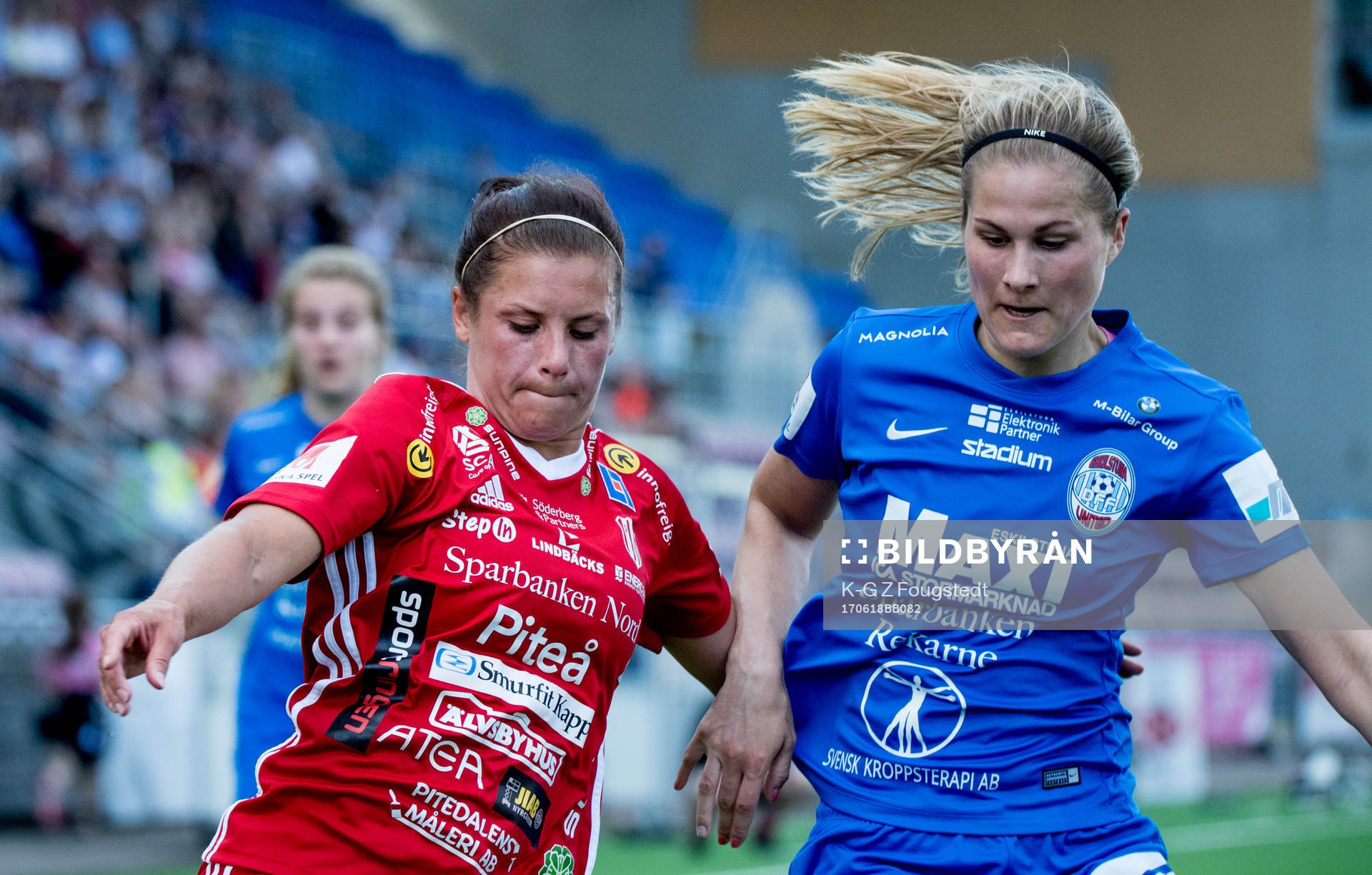 Piteås Hanna Pettersson och Eskilstunas Sarah Bergman