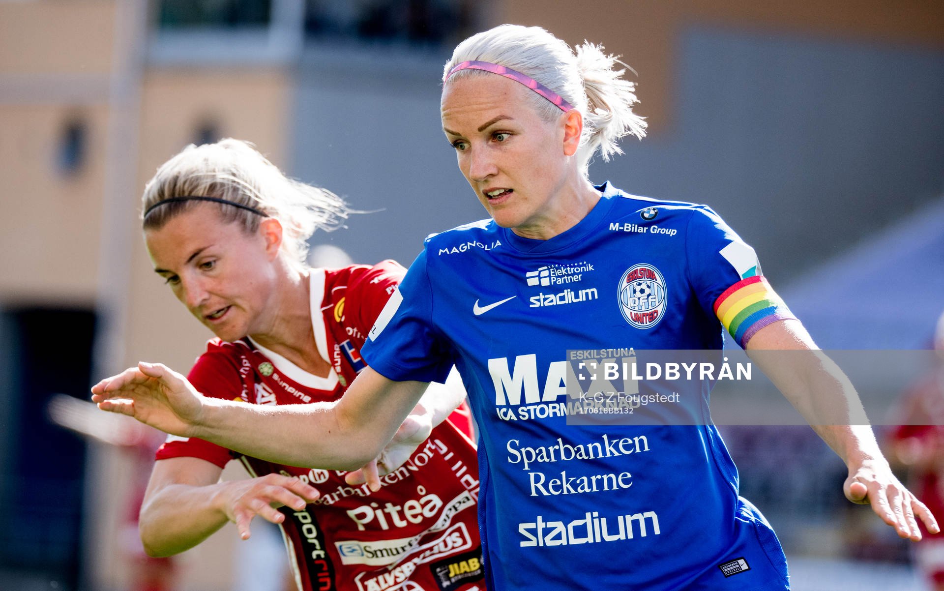 Eskilstunas Petra Johansson och Piteås Emelie Lövgren