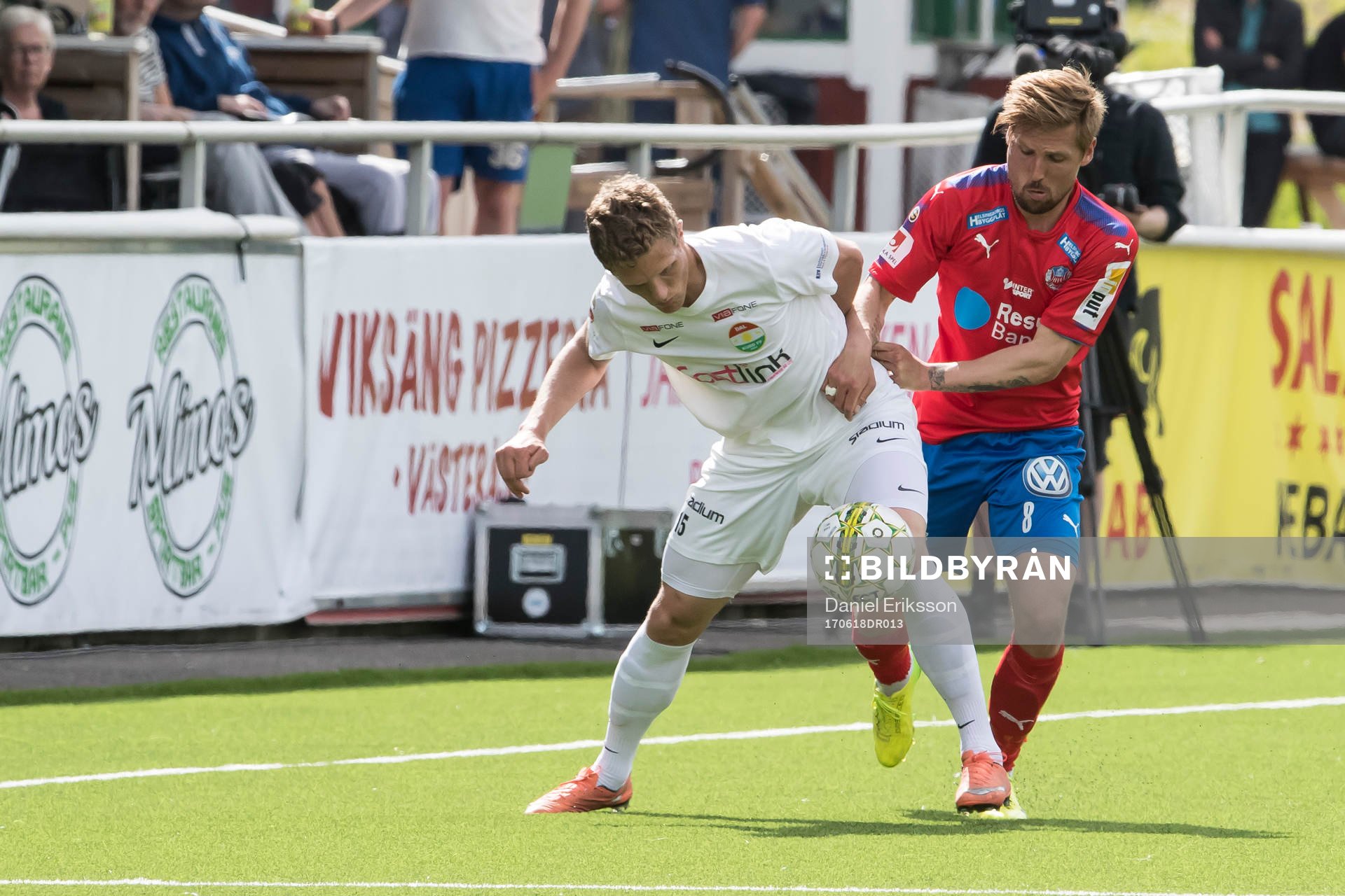 Dalkurds Alexander Ekblad och Helsingborgs Martin