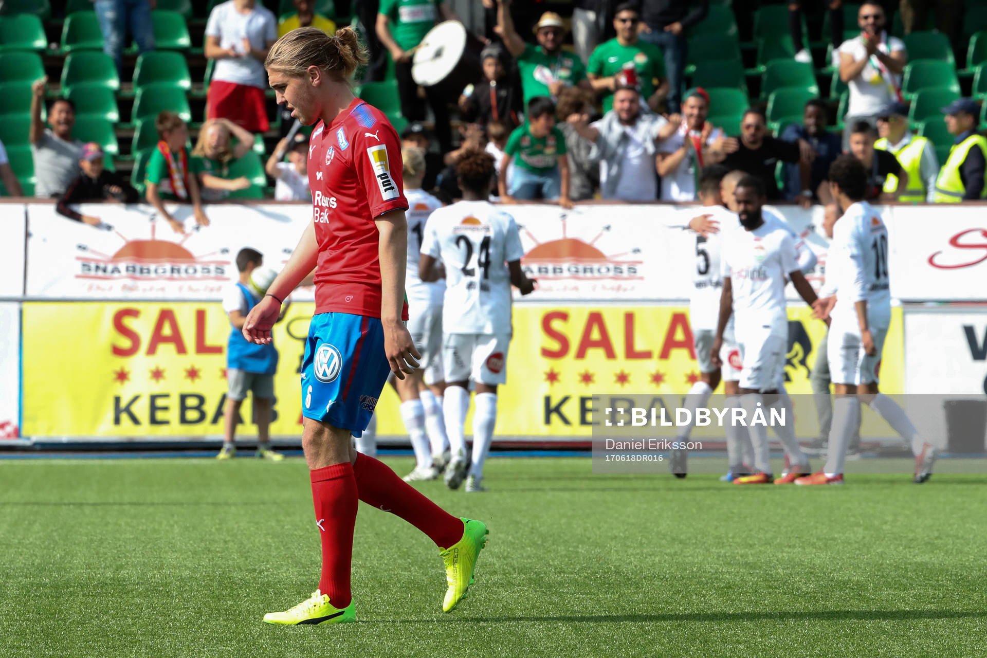 Helsingborgs Charlie Weberg deppar