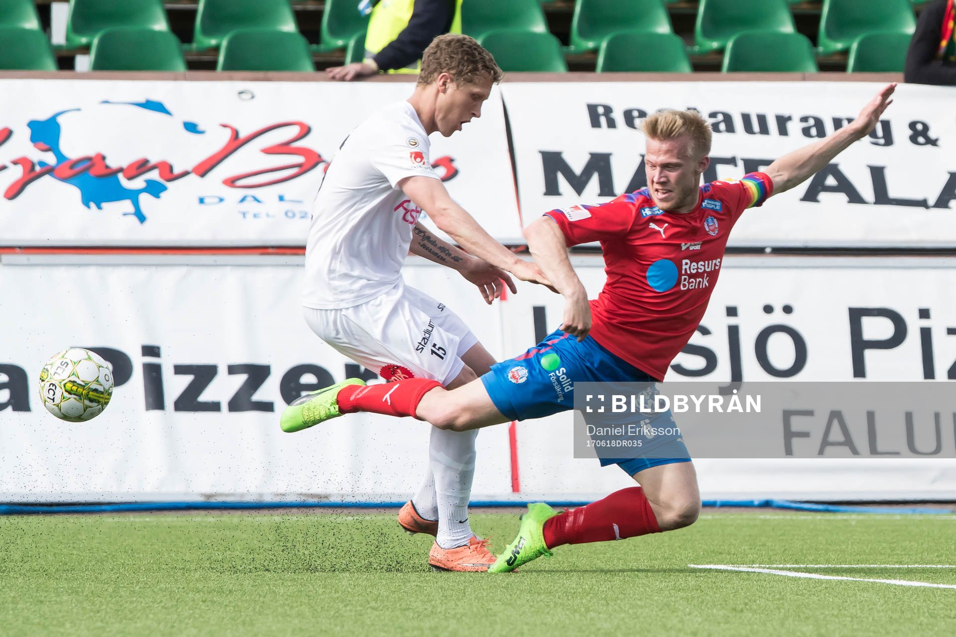 Dalkurds Alexander Ekblad och Helsingborgs Andreas Landgren