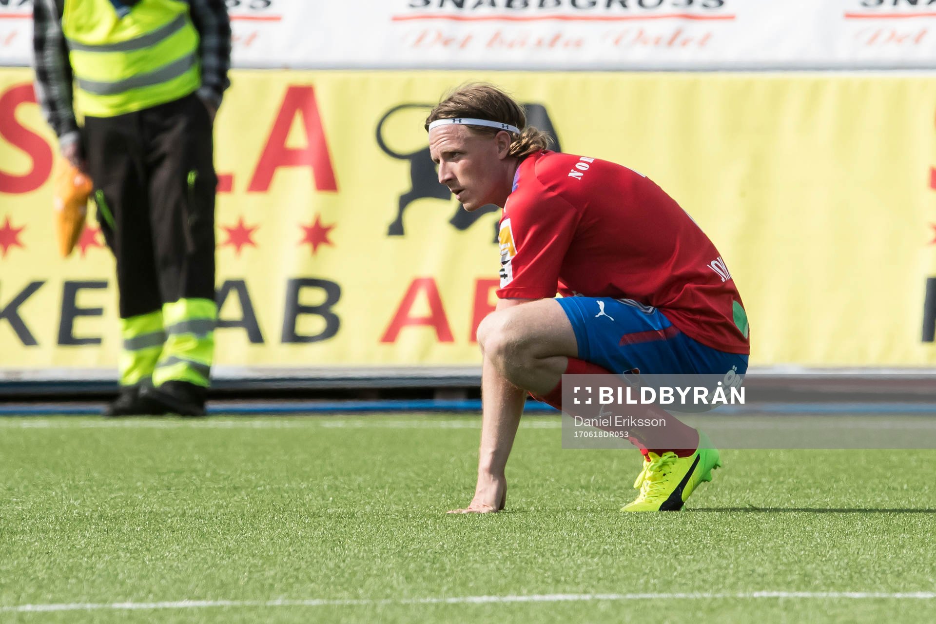 Helsingborgs Carl Johansson deppar