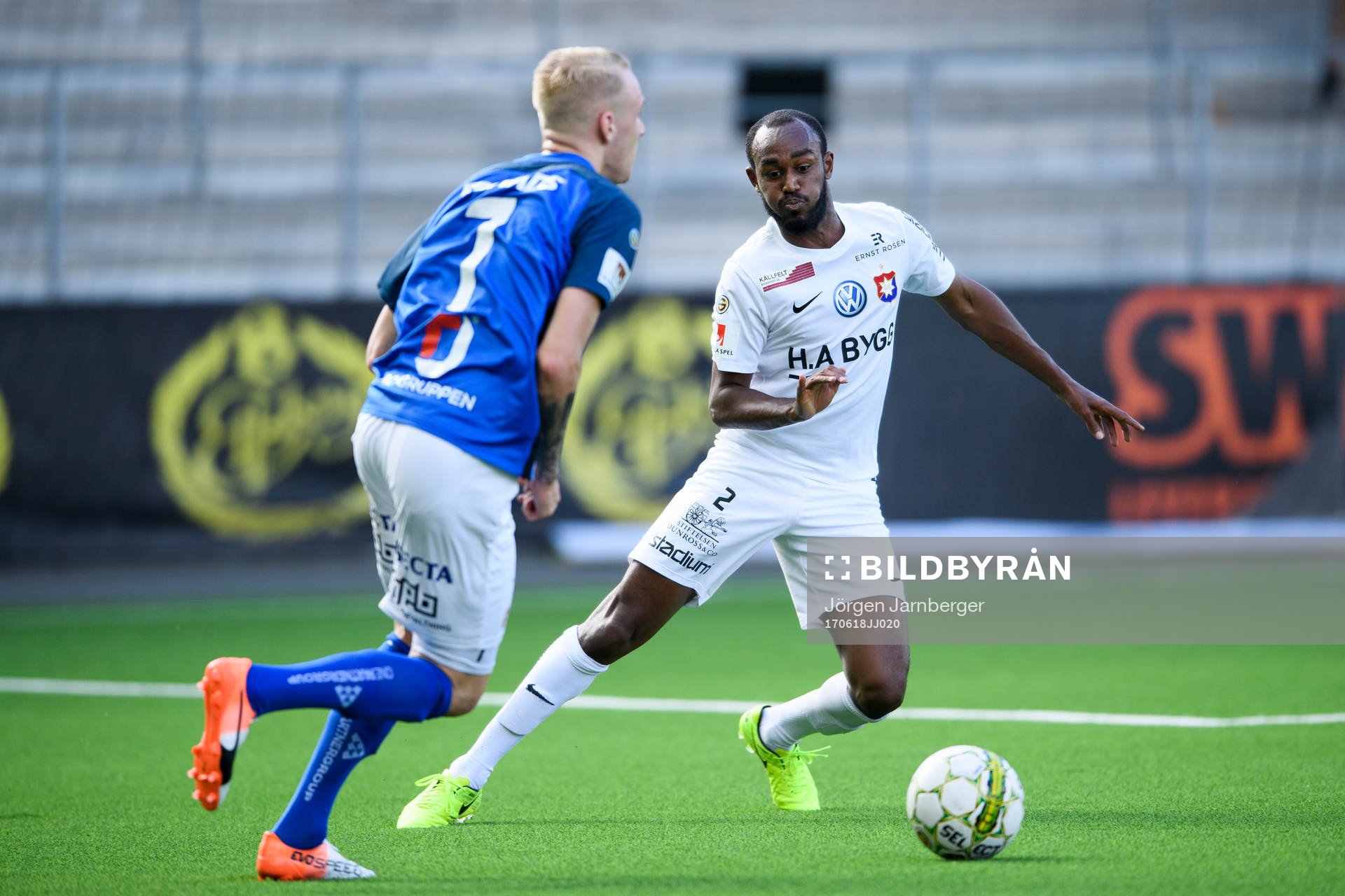 Örgrytes David Johansson och Norrbys Adam Ståhl