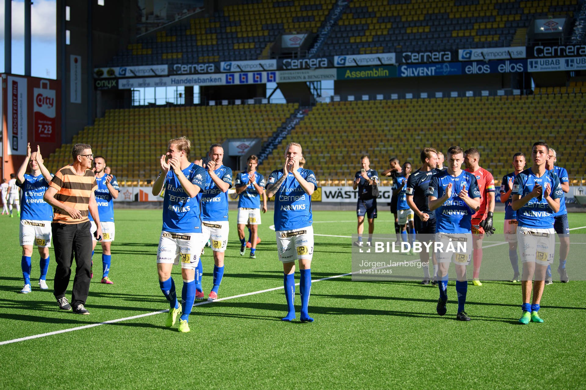 Norrbys spelare tackar publiken