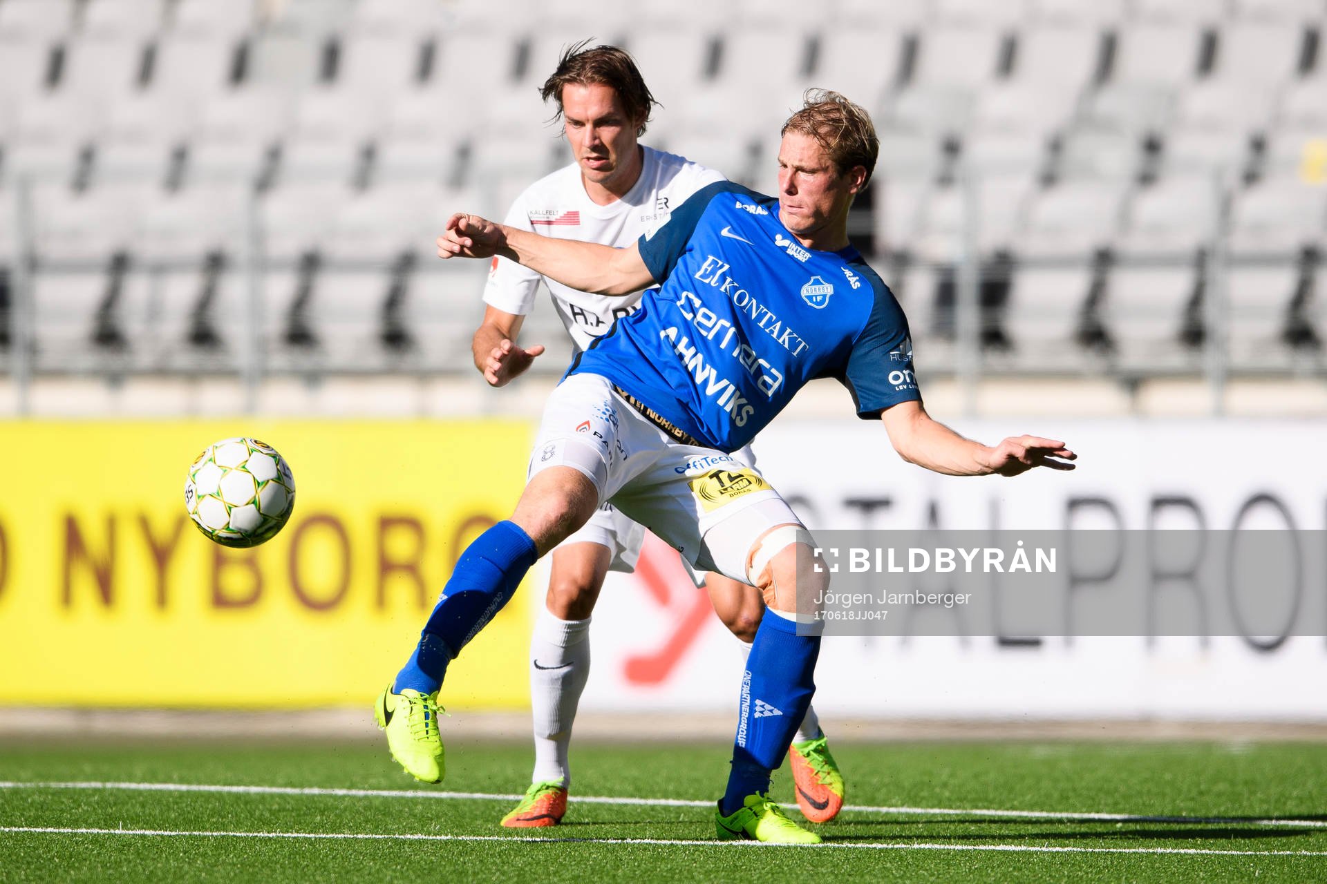 Norrbys Nicklas Savolainen och Örgrytes Danny Ervik