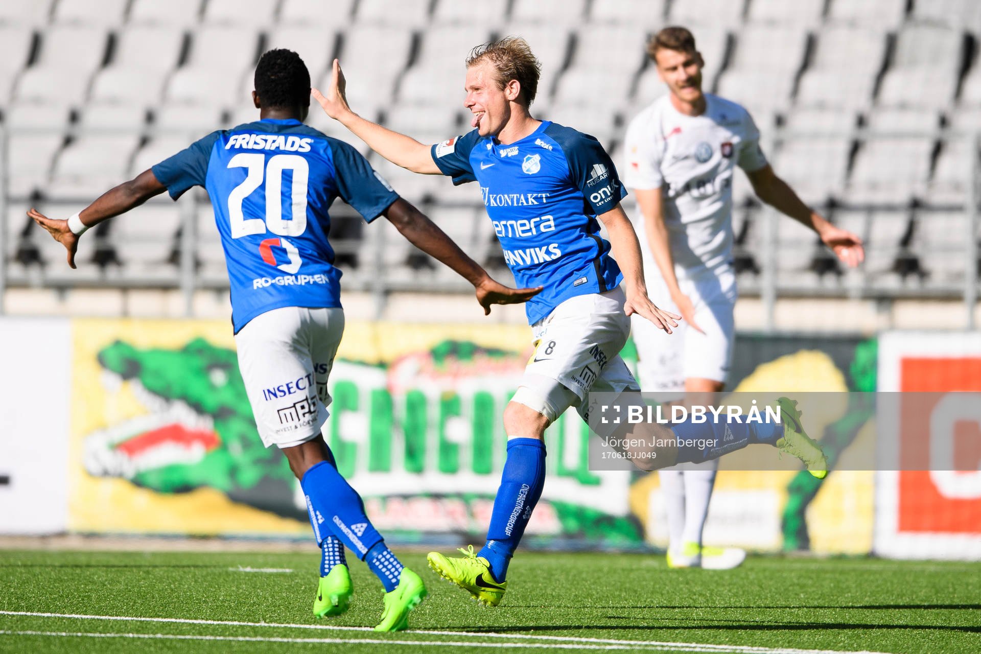 Norrbys Nicklas Savolainen jublar