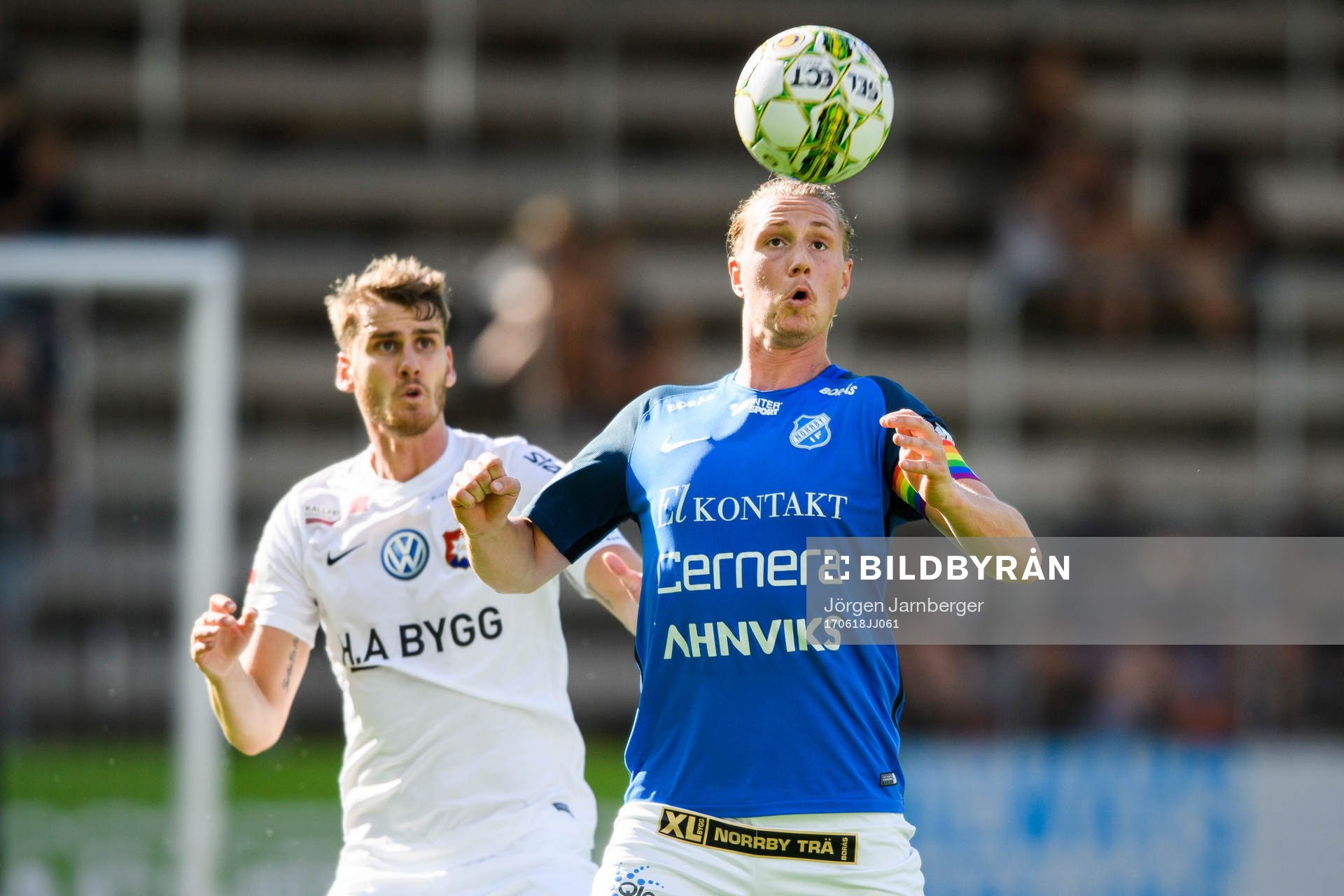 Norrbys Marcus Översjö och Örgrytes Johan Hammar