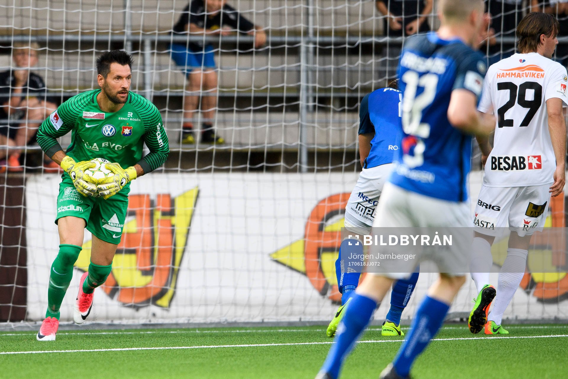 Örgrytes målvakt Stojan Lukic