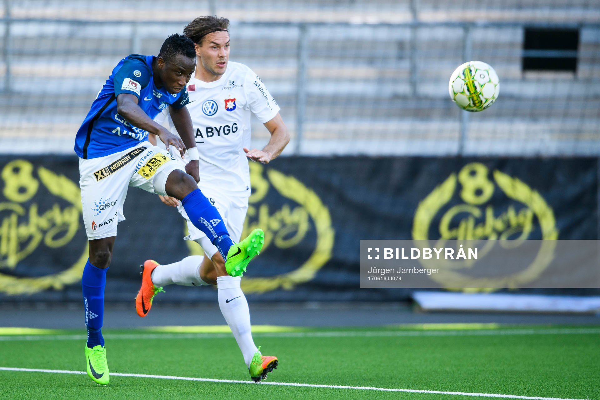 Norrbys Prosper Kasim och Örgrytes Danny Ervik
