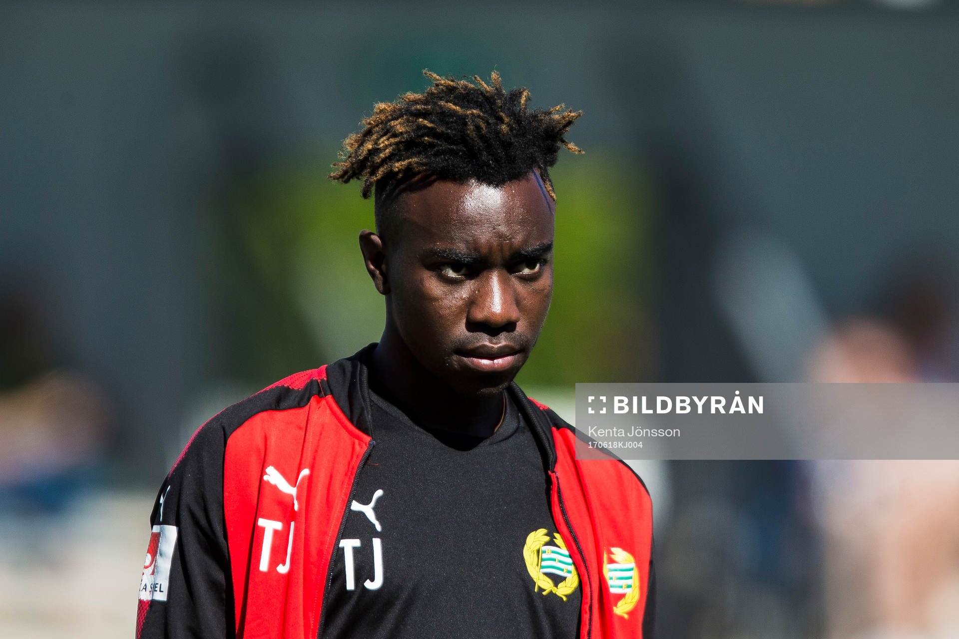 Hammarbys assisterande tränare Trevor Jones innan