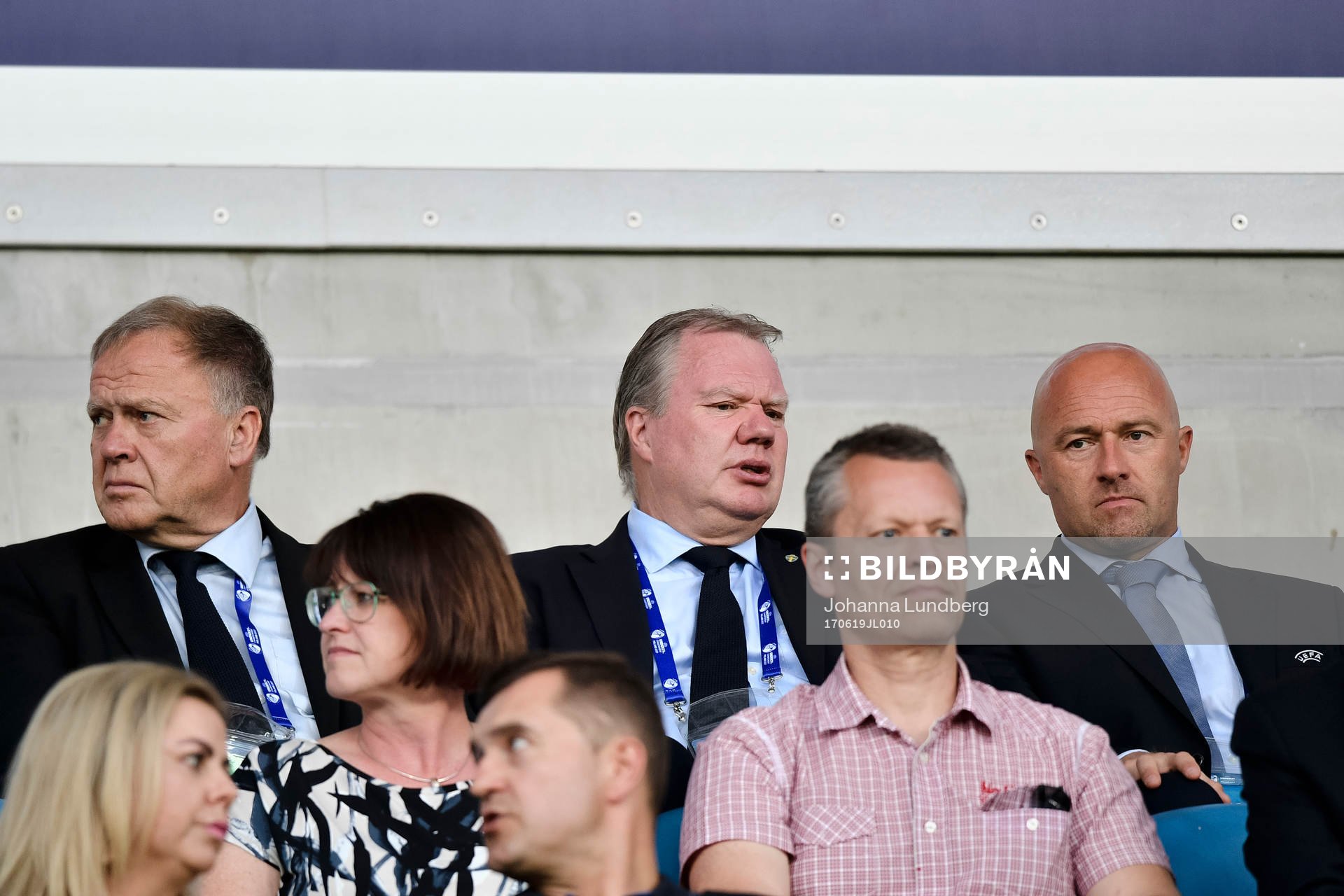 Fotbollsförbundets ordförande Karl-Erik Nilsson före