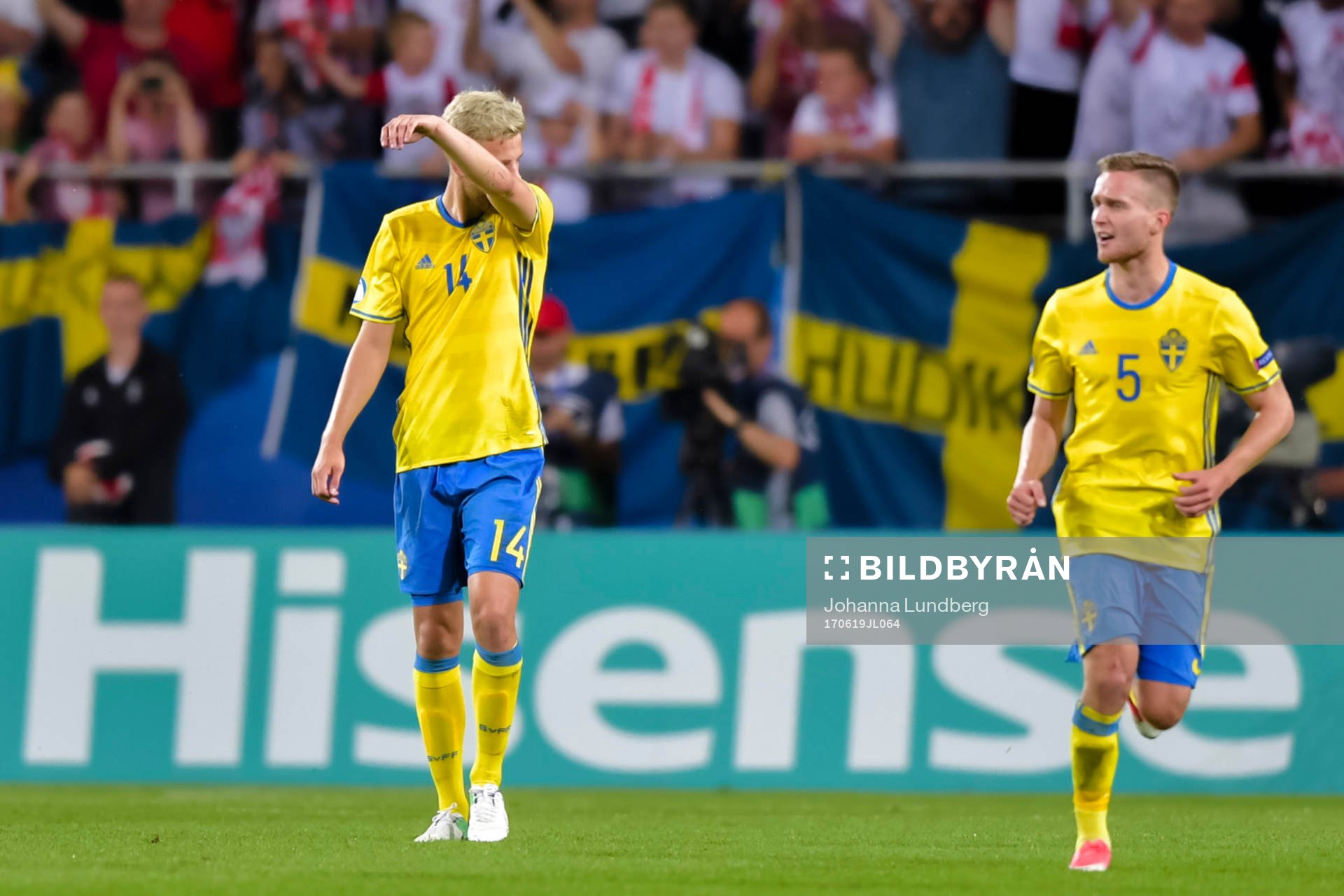 Sveriges Filip Dagerstål deppar