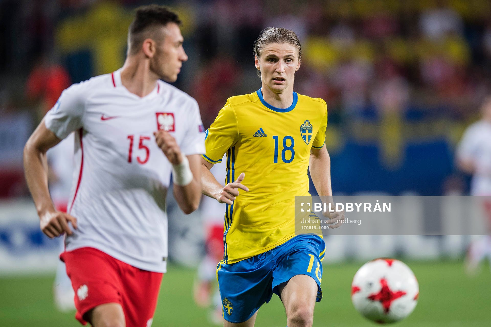 Polens Jaroslaw Jach och Sveriges Pawel Cibicki