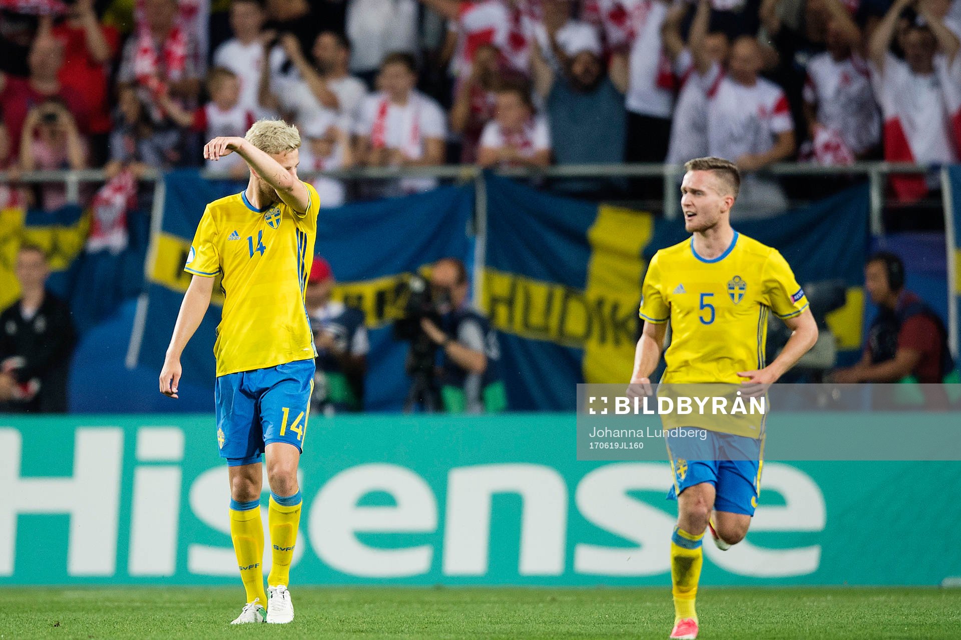 Sveriges Filip Dagerstål deppar