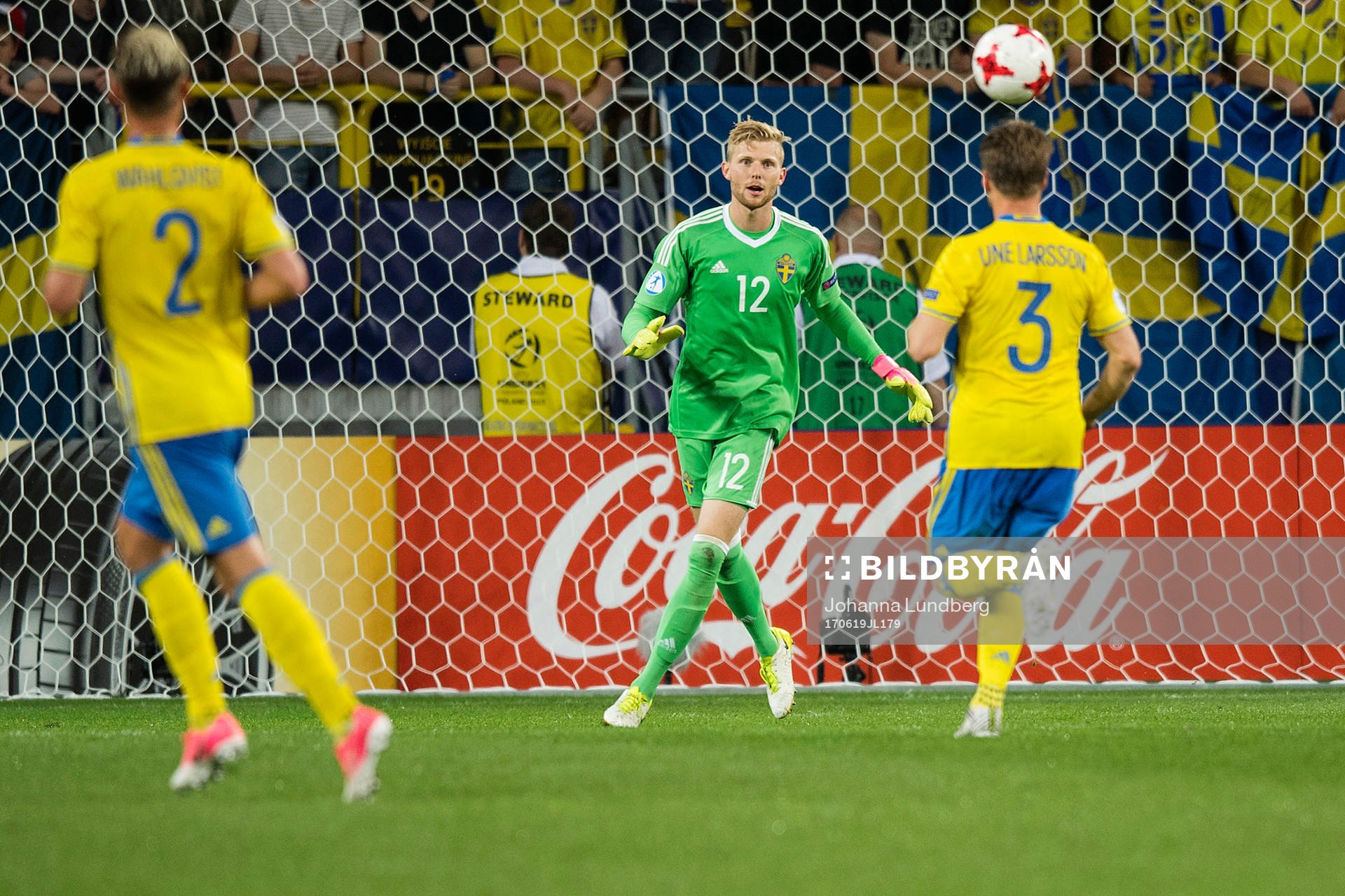 Sveriges målvakt Anton Cajtoft
