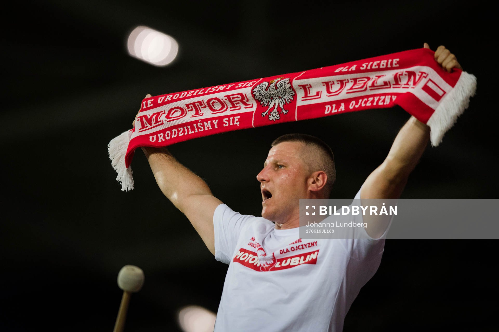 En polsk supporter