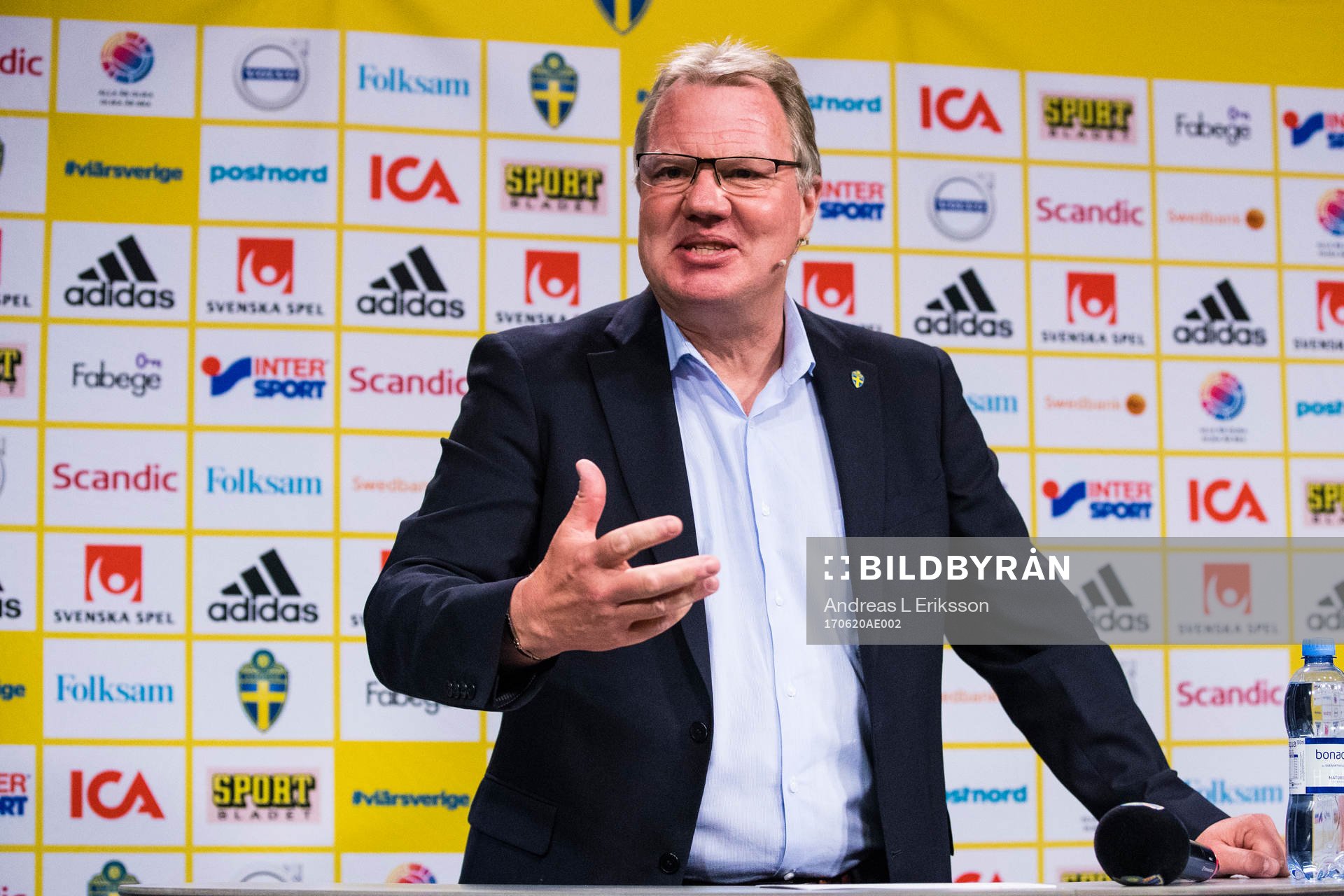 Karl-Erik Nilsson, förbundsordförande Svenska