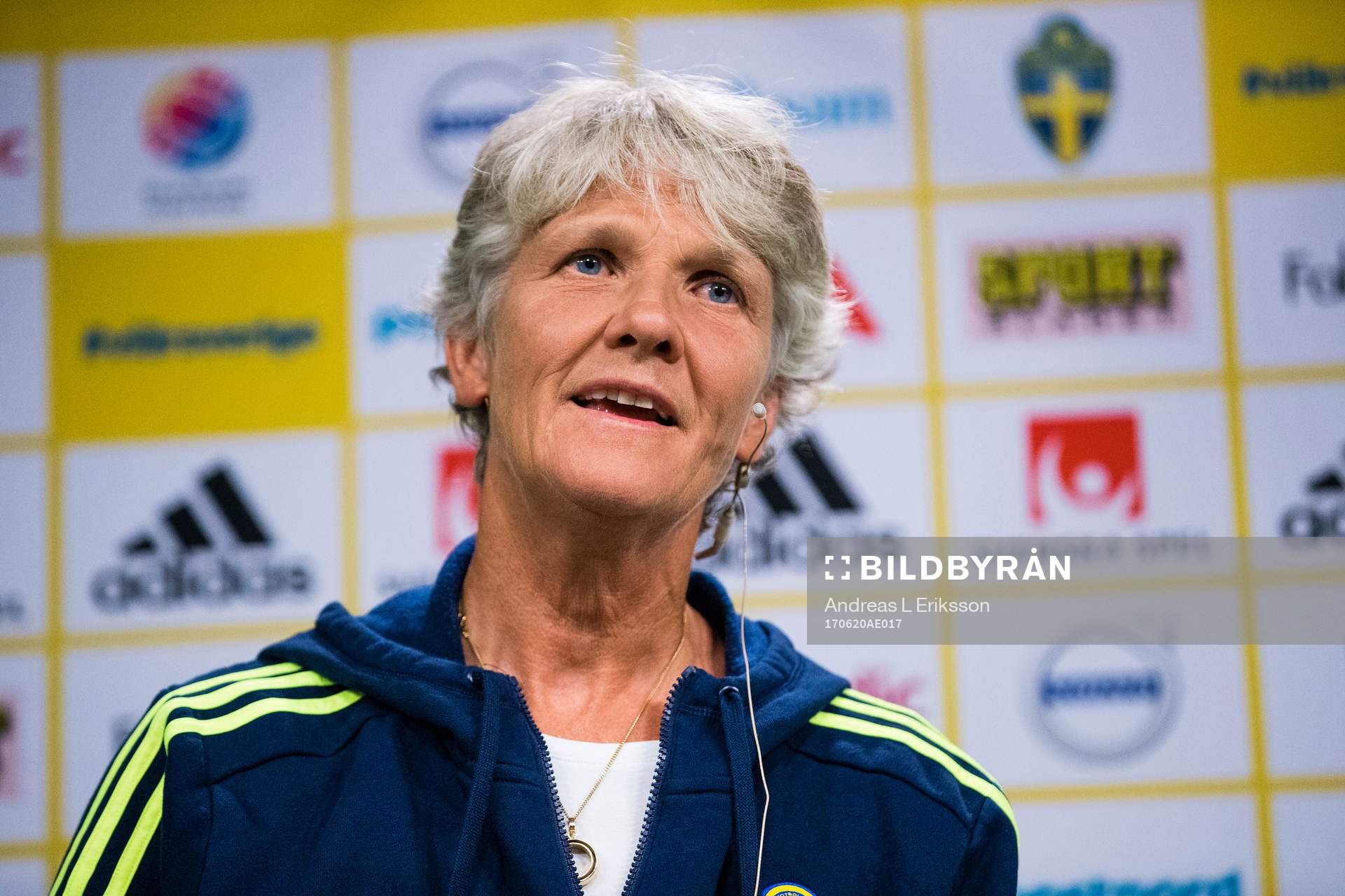 Förbundskapten Pia Sundhage