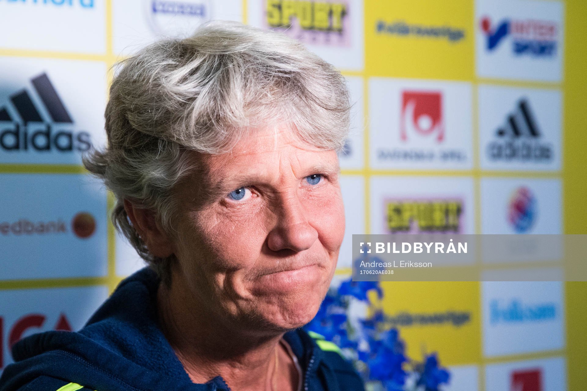 Förbundskapten Pia Sundhage