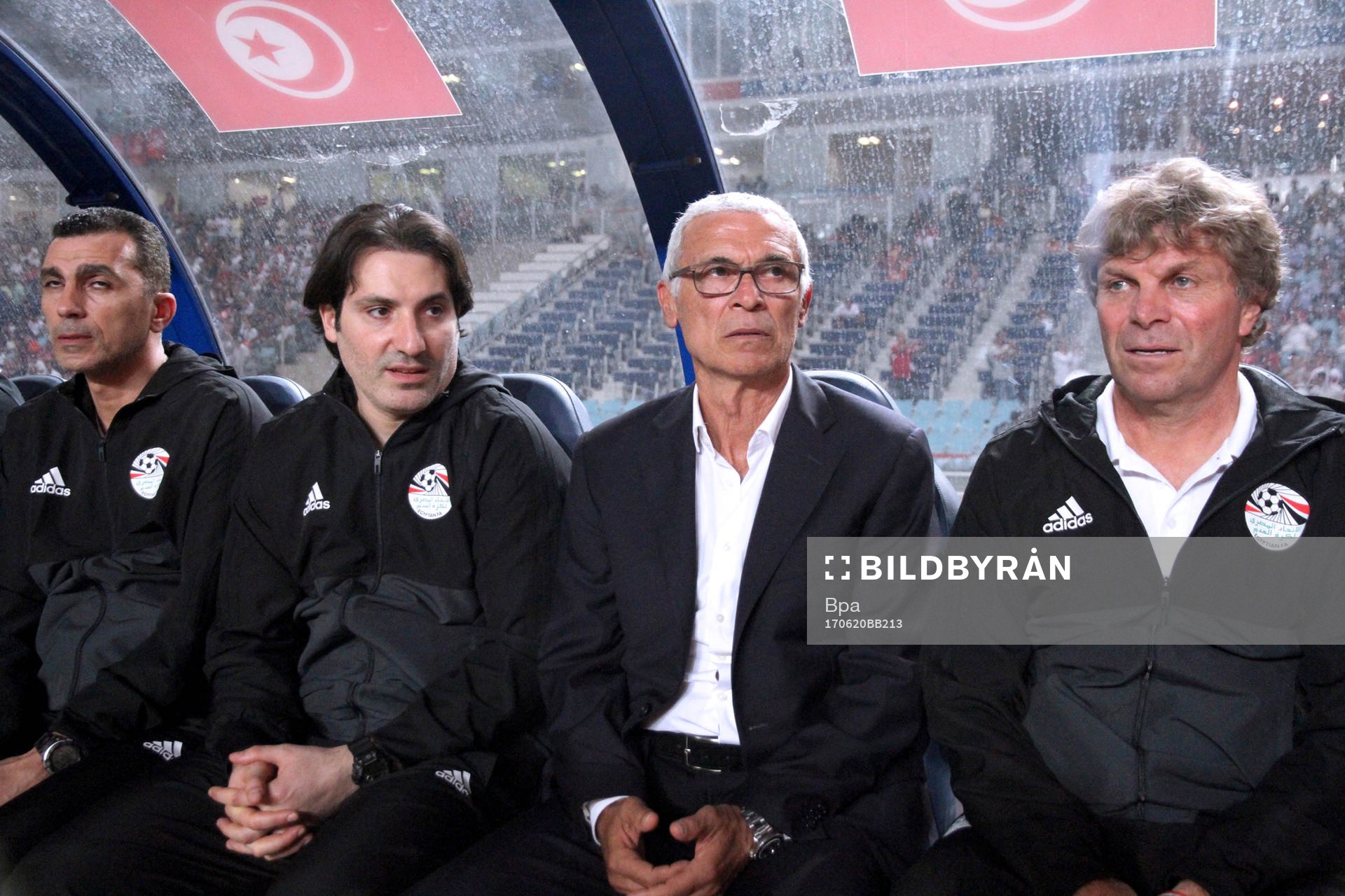 Hector Raul Cuper 2r and his Staff - DT Egypt National Team