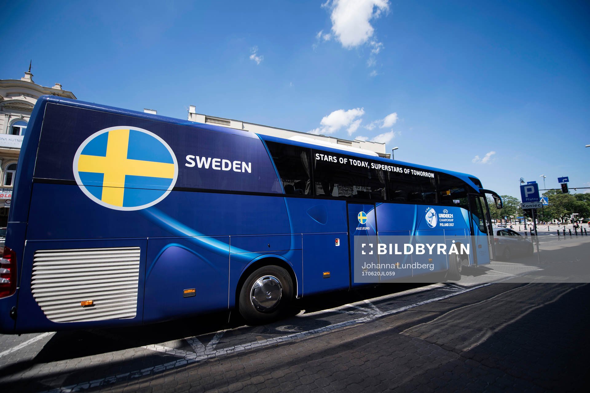 Den svenska spelarbussen