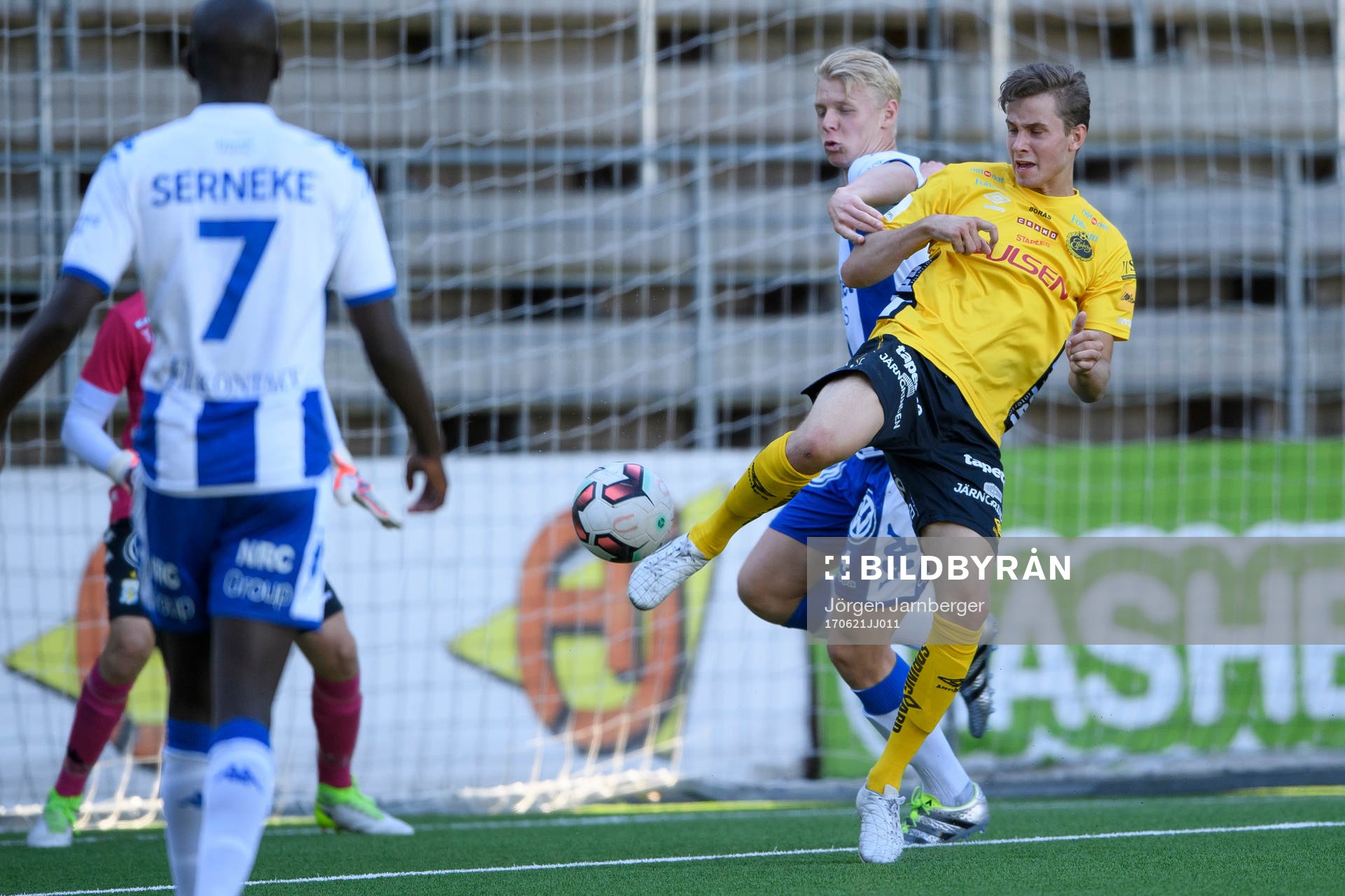 Elfsborgs Filip Varenhed och IFK Göteborg Theodor Cousinne