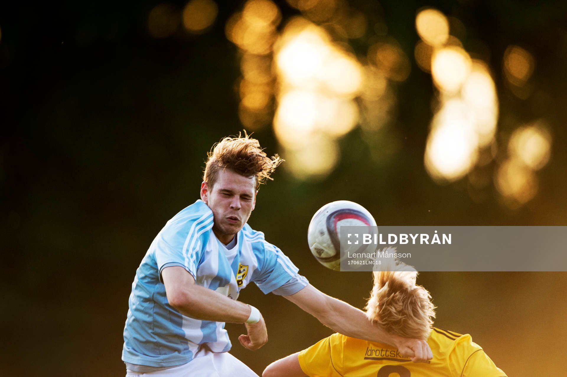 IFK Hässleholms  Filip Ranmo i matchen i division 2 mellan