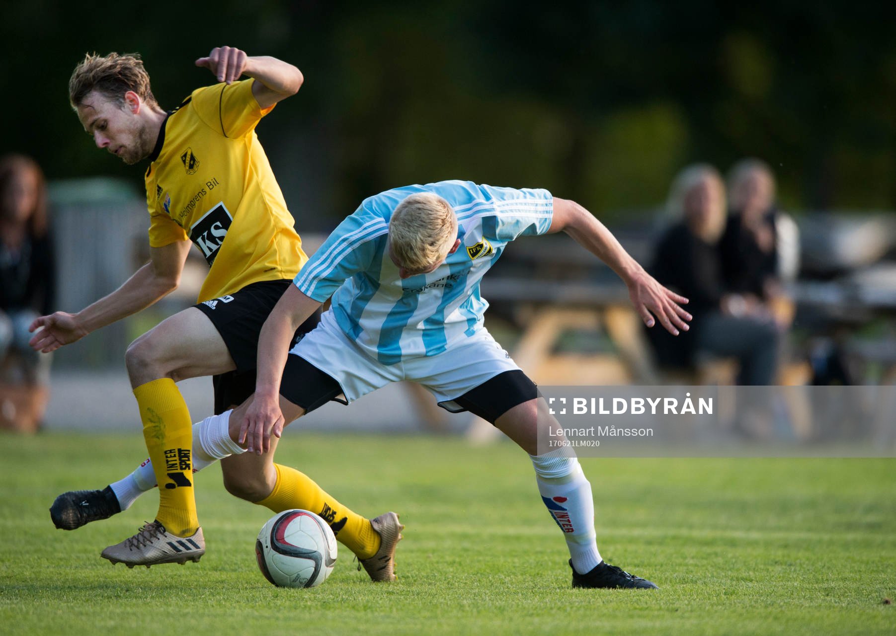 i matchen i division 2 mellan Räppe och IFK Hässleholm i