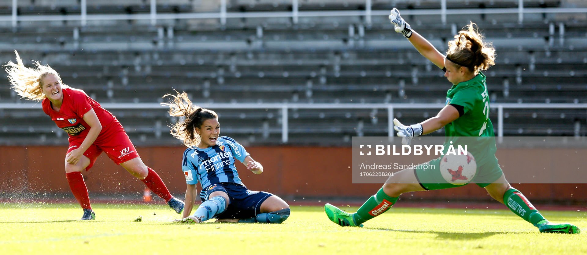 Djurgårdens Johanna Rytting Kaneryd gör 2-0 bakom