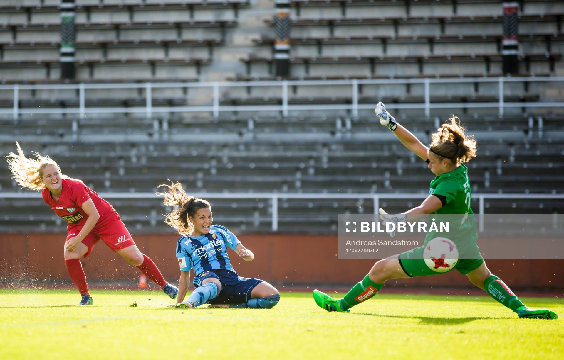 Djurgårdens Johanna Rytting Kaneryd gör 2-0 bakom