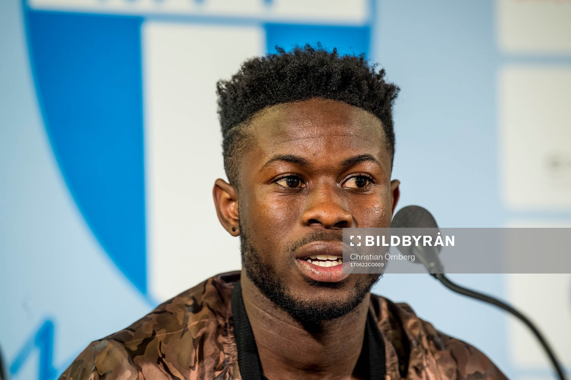 Malmö FF presenterar Kingsley Sarfo som ny spelare i
