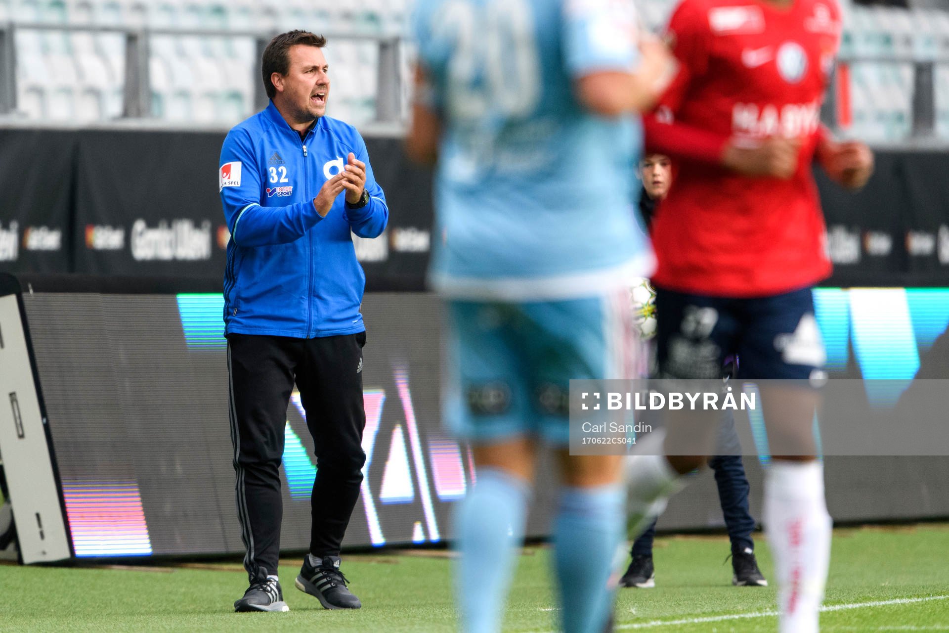 Degerfors tränare Stefan Jacobsson