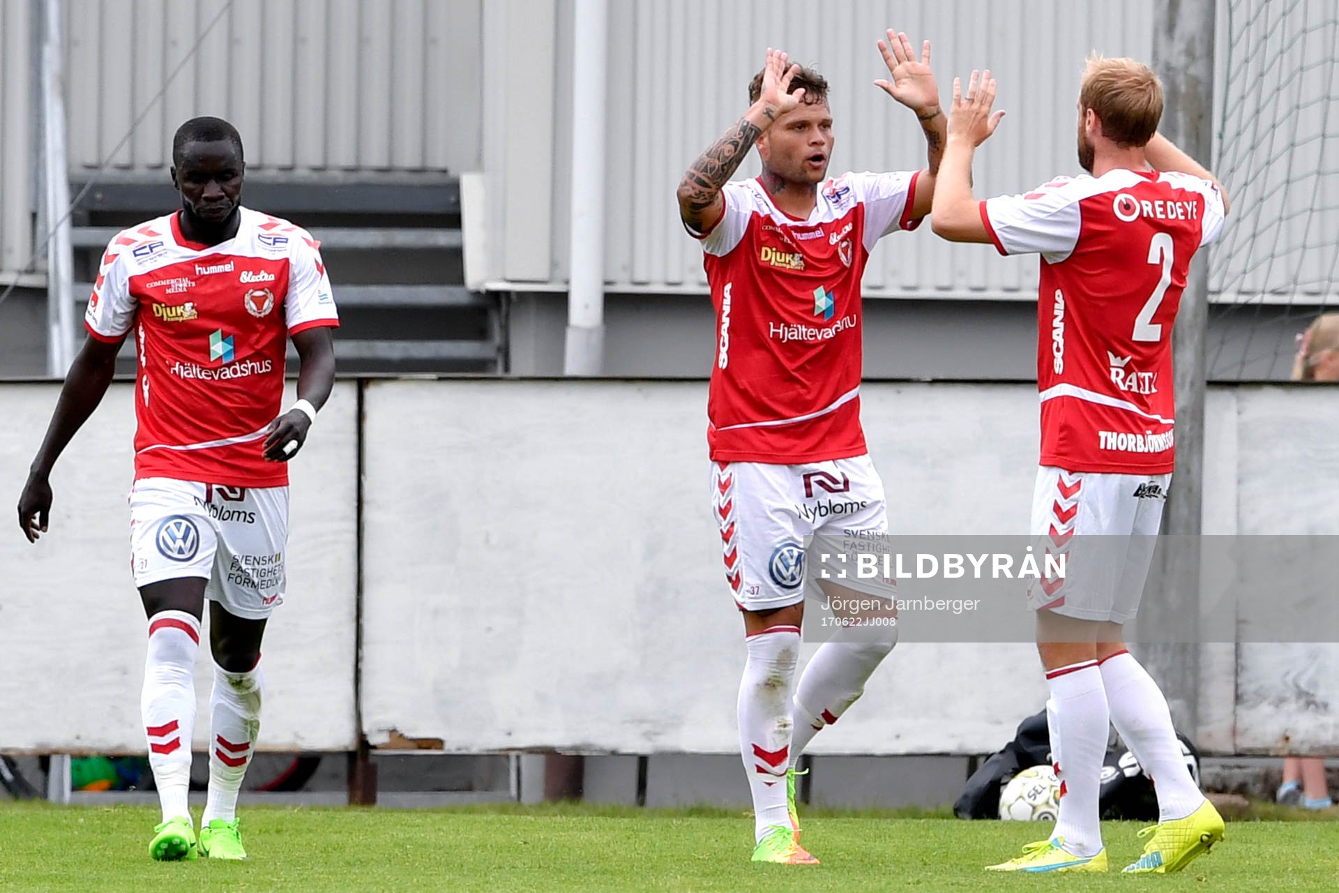 Kalmars Romario Marques Rodrigues jublar