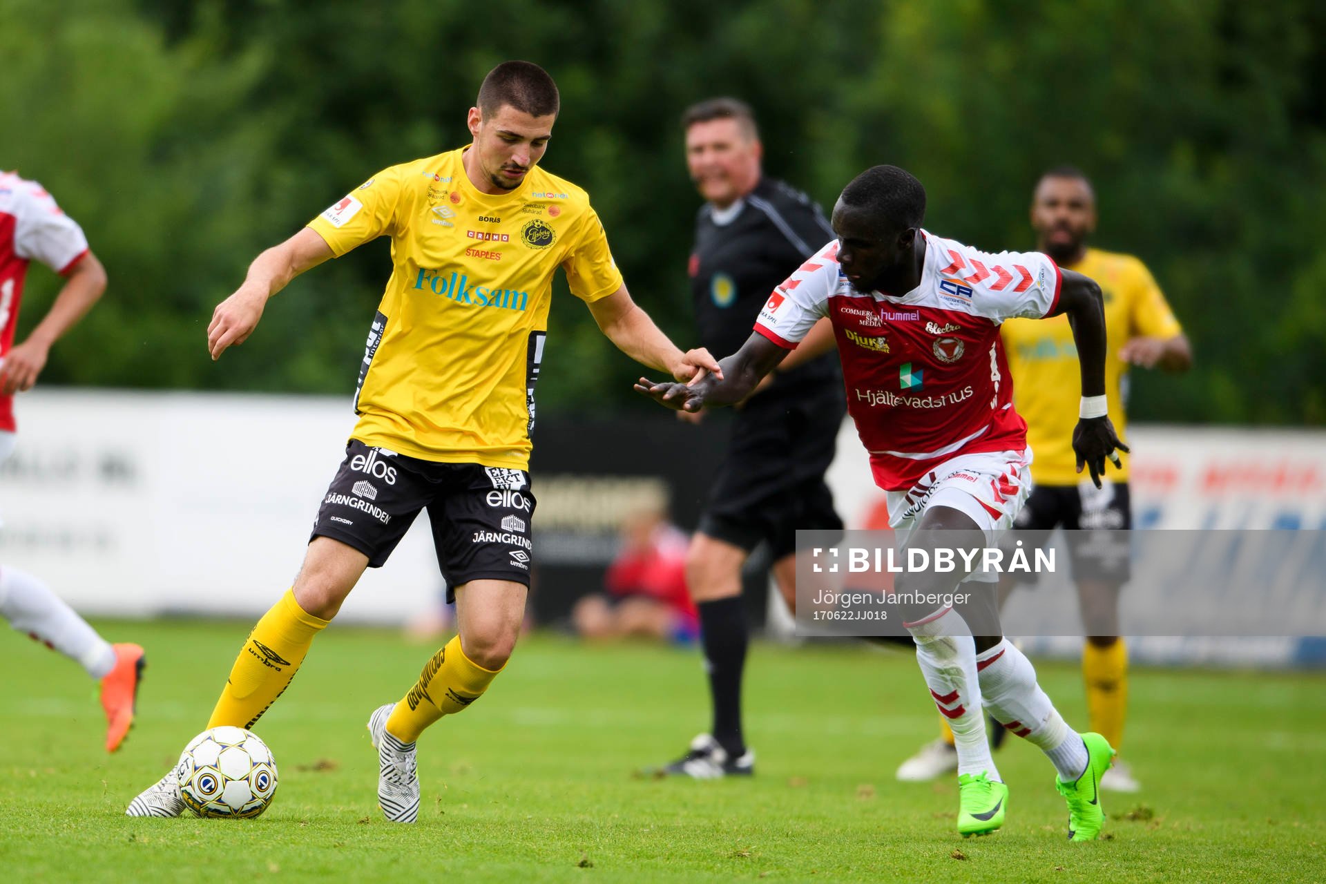 Elfsborgs Ibrahim Dresevic och Kalmars Papa Alioune Diouf