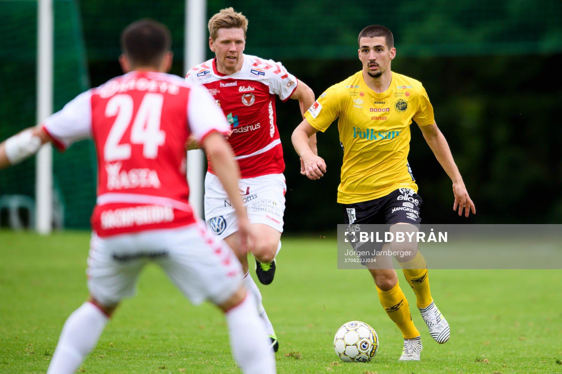 Elfsborgs Ibrahim Dresevic och Kalmars David Elm
