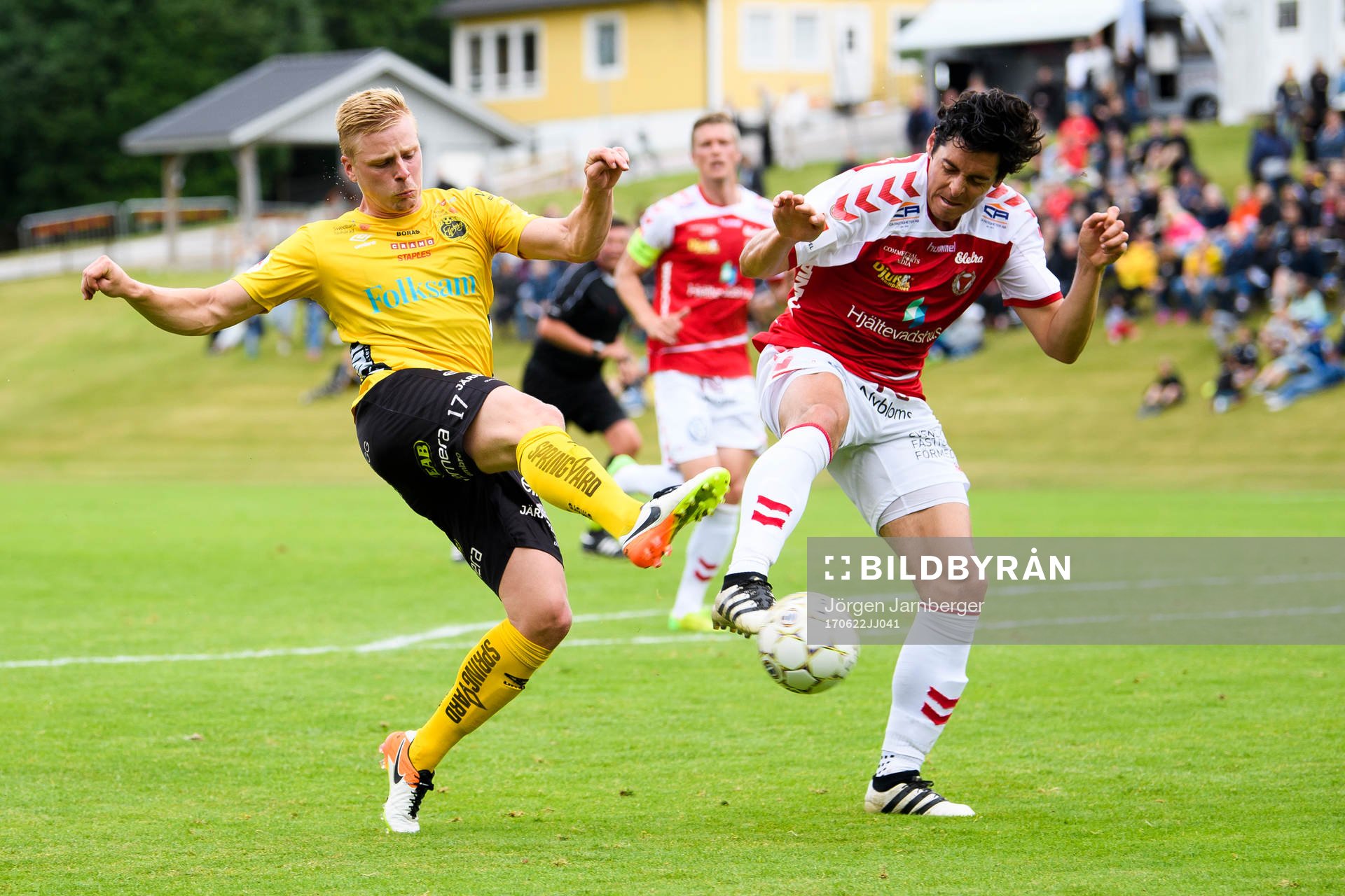 Elfsborgs Per Frick och Kalmars Marko Biskupovic