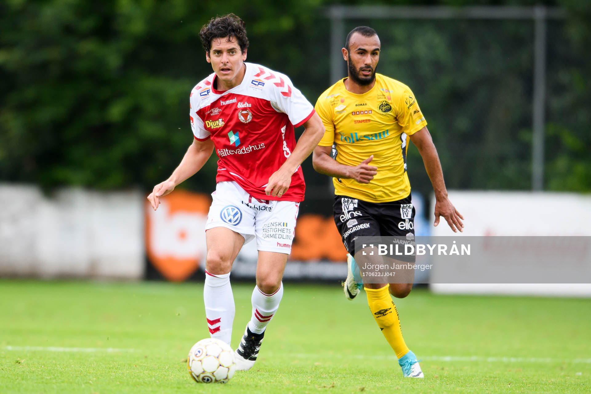 Kalmars Marko Biskupovic och Elfsborgs Issam Jebali