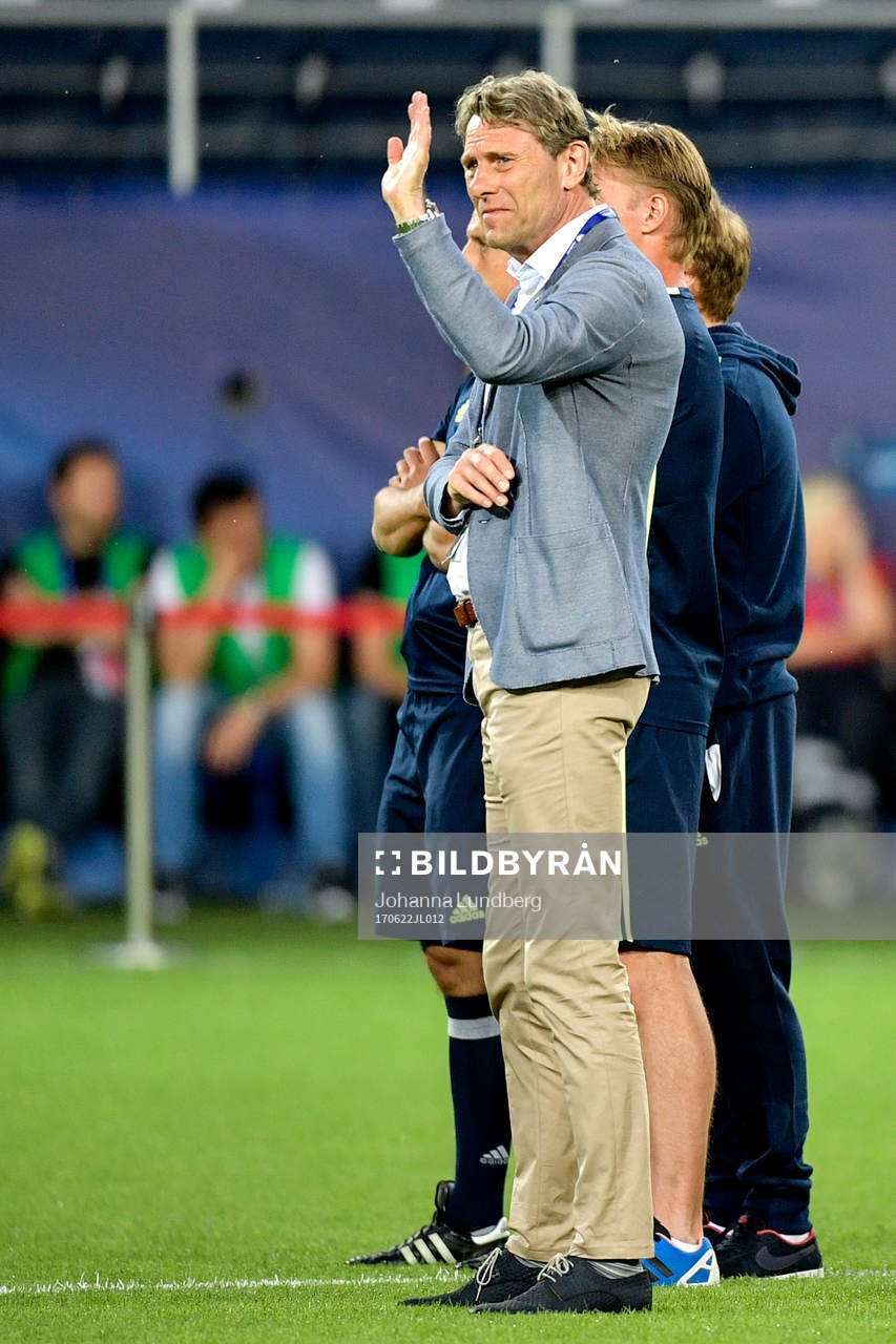 Sveriges förbundskapten Håkan Ericson