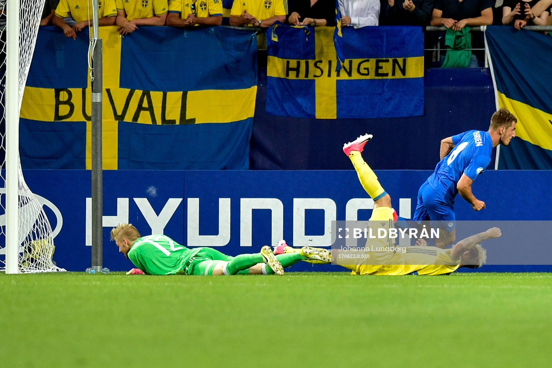 Slovakiens Martin Chrien jublar