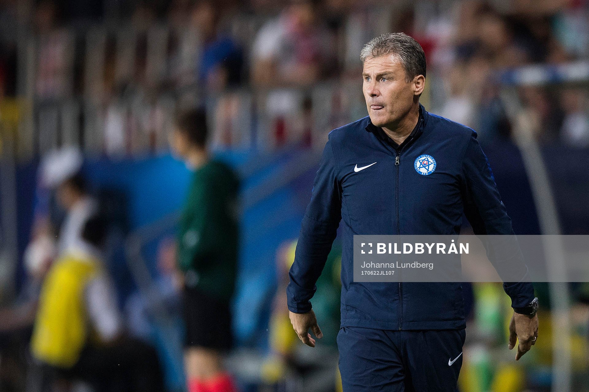 Slovakiens förbundskapten Pavel Hapal