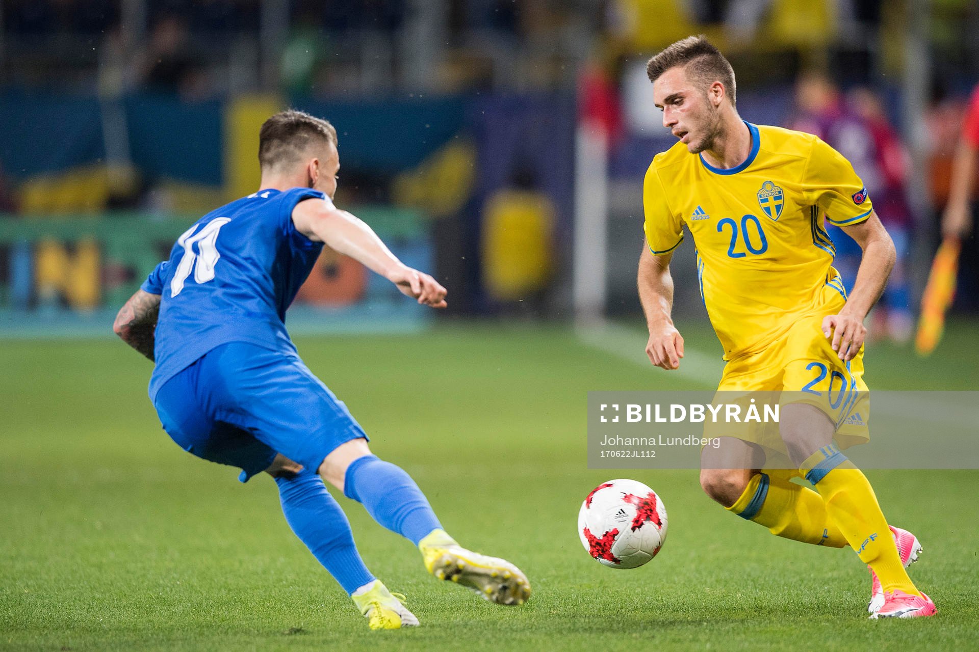 Sveriges Egzon Binaku utmanar Slovakiens Nikolas Spalek